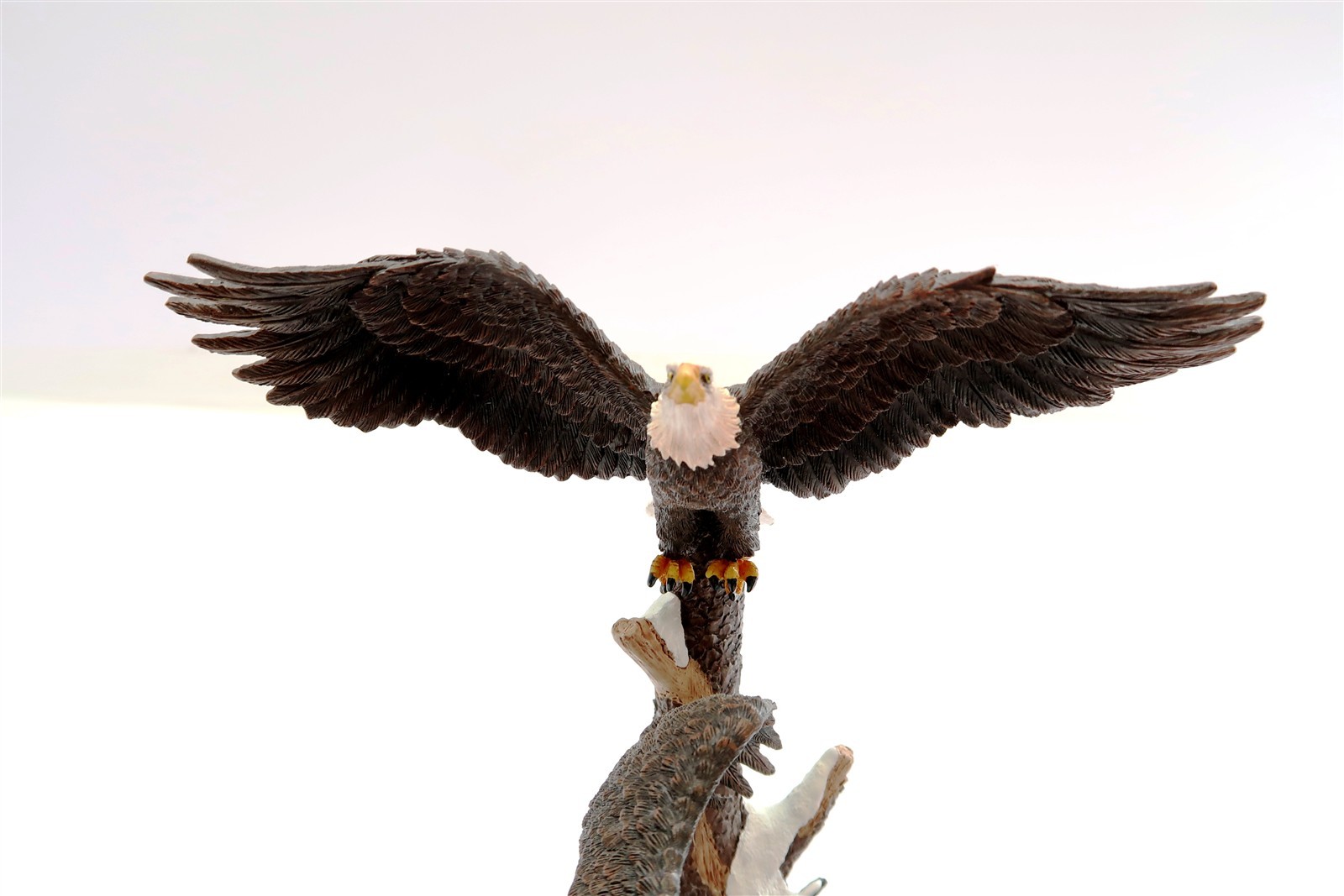 Bradford Exchange WINTER’S WONDERS Protectors Of The Nest Collection BALD EAGLES