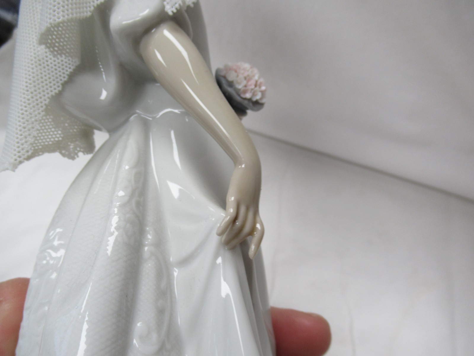 Lladro 5742 Bridal Portrait Wedding 13″ Figurine Statue Nice Buy It Now READ