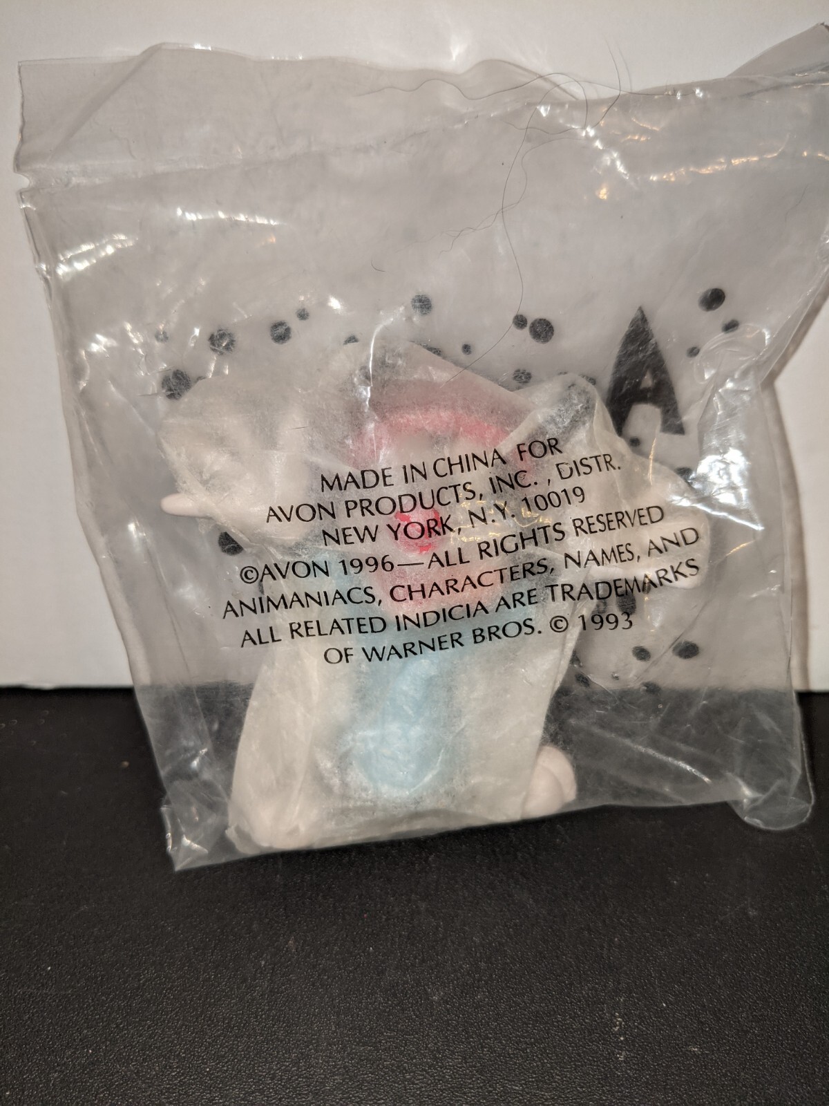 Animaniacs Wakko Yakko Figurine Toy NIP 1996 Avon