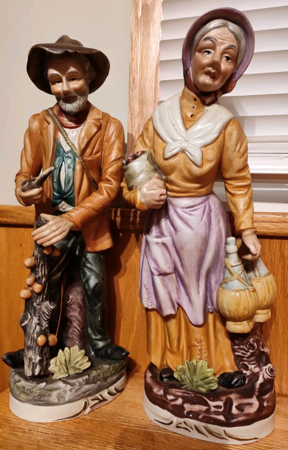 14 In. Norleans Japan Antique Statues