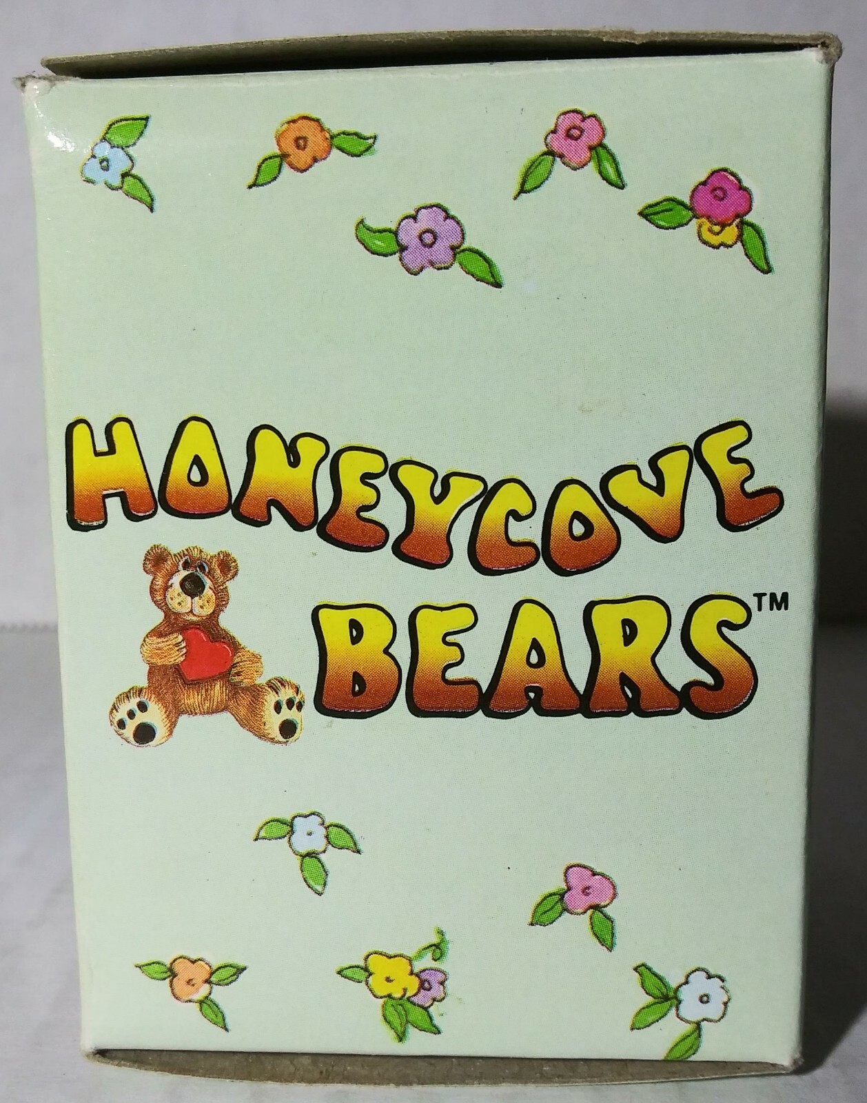 Russ Berrie Honey Cove Collection Bear ClutzBear Small Figurine Vintage 1992