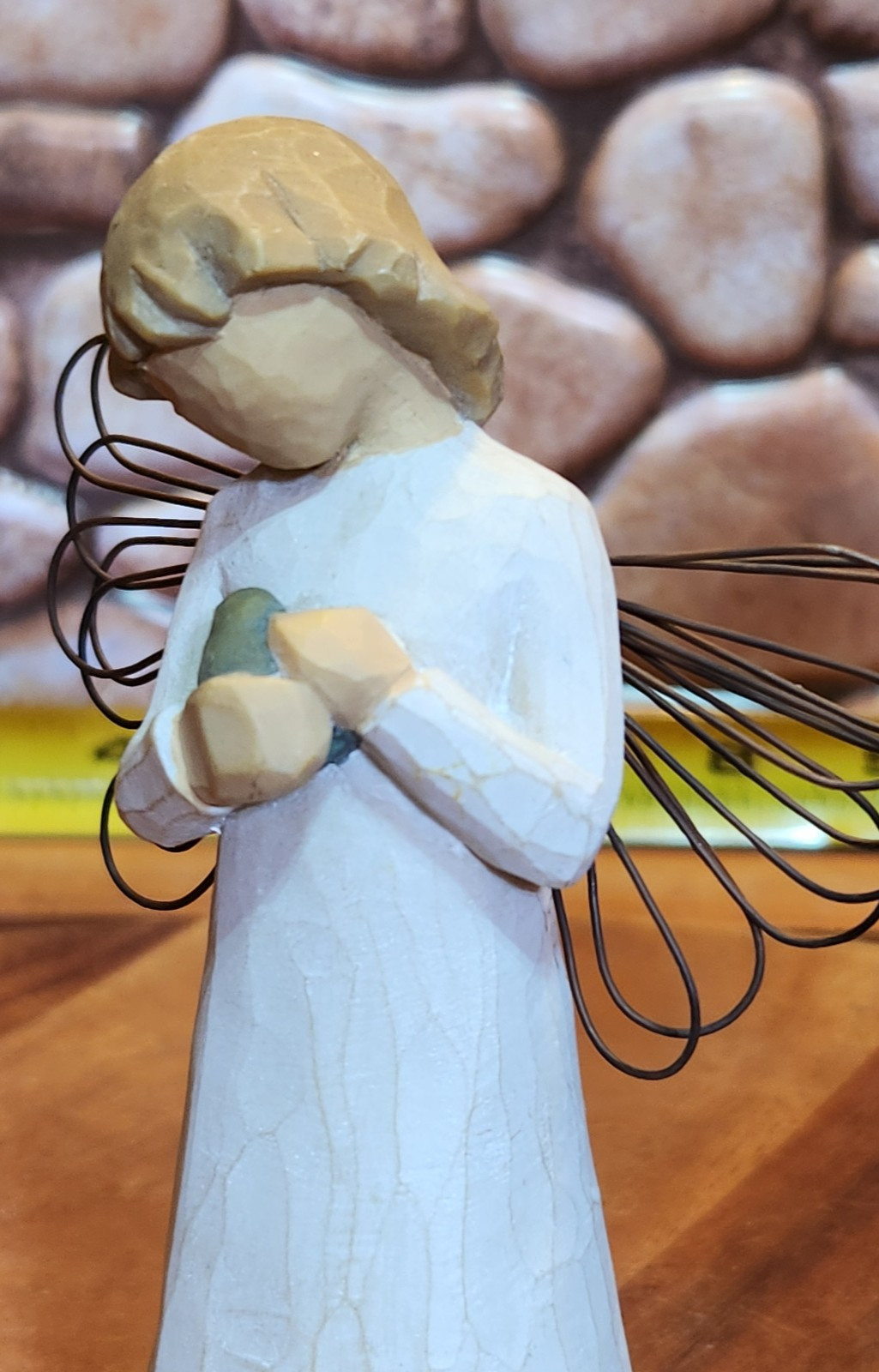 Willow Tree 1999 Demdaco Susan Lordi ” Angel Of Healing” 5″ Tall Figurine EUC