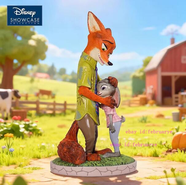 Enesco Toy Zootopia Judy And Nick Comfort Collectible Display Statue In Stock