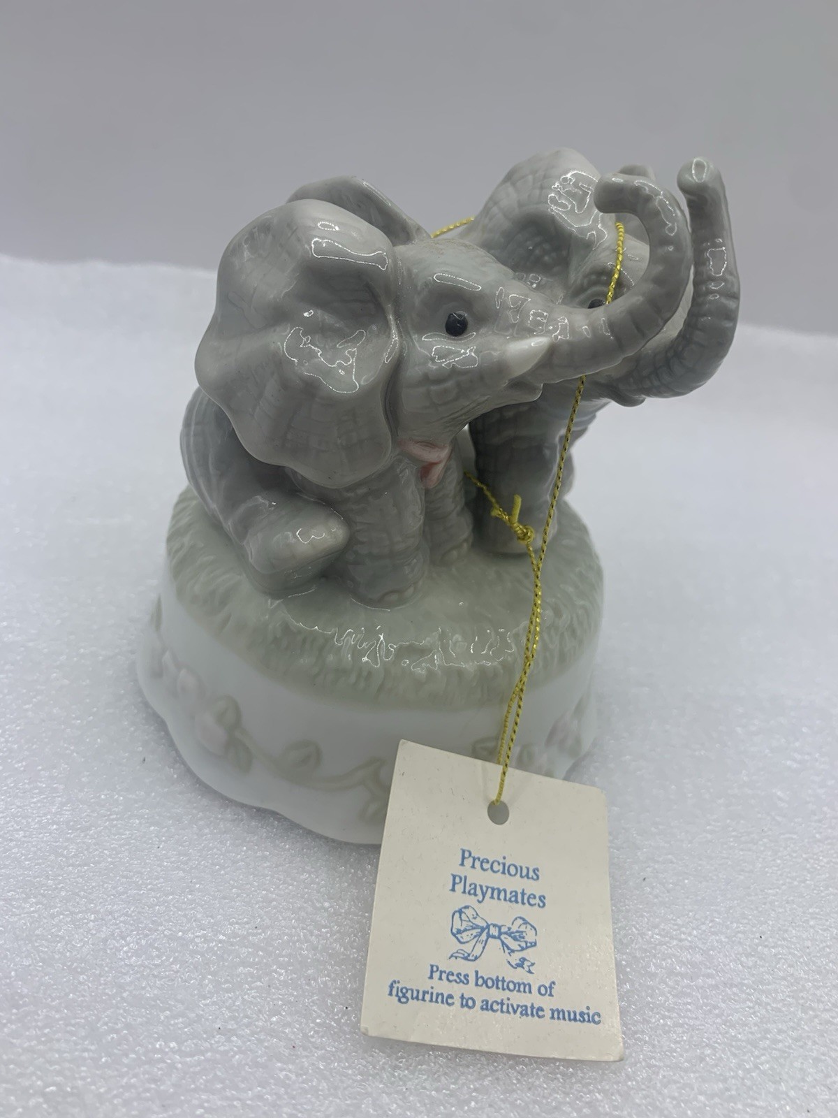 Heritage House Precious Playmates 4” Elephant’s Plays “You Are My Sunshine” ST
