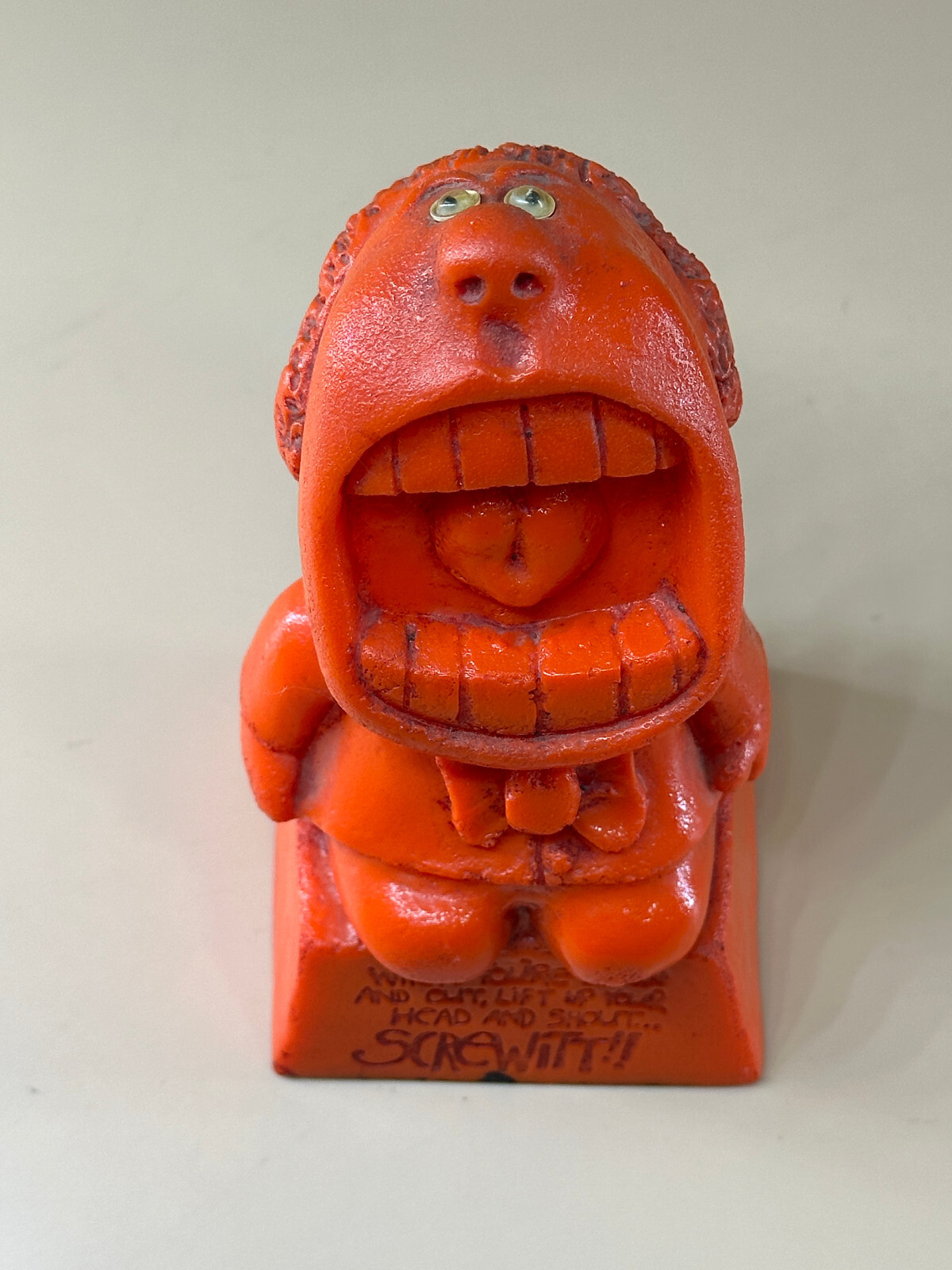 Vintage 1970’s American Greetings Wise Guys “Screw It” Figurine Collectible