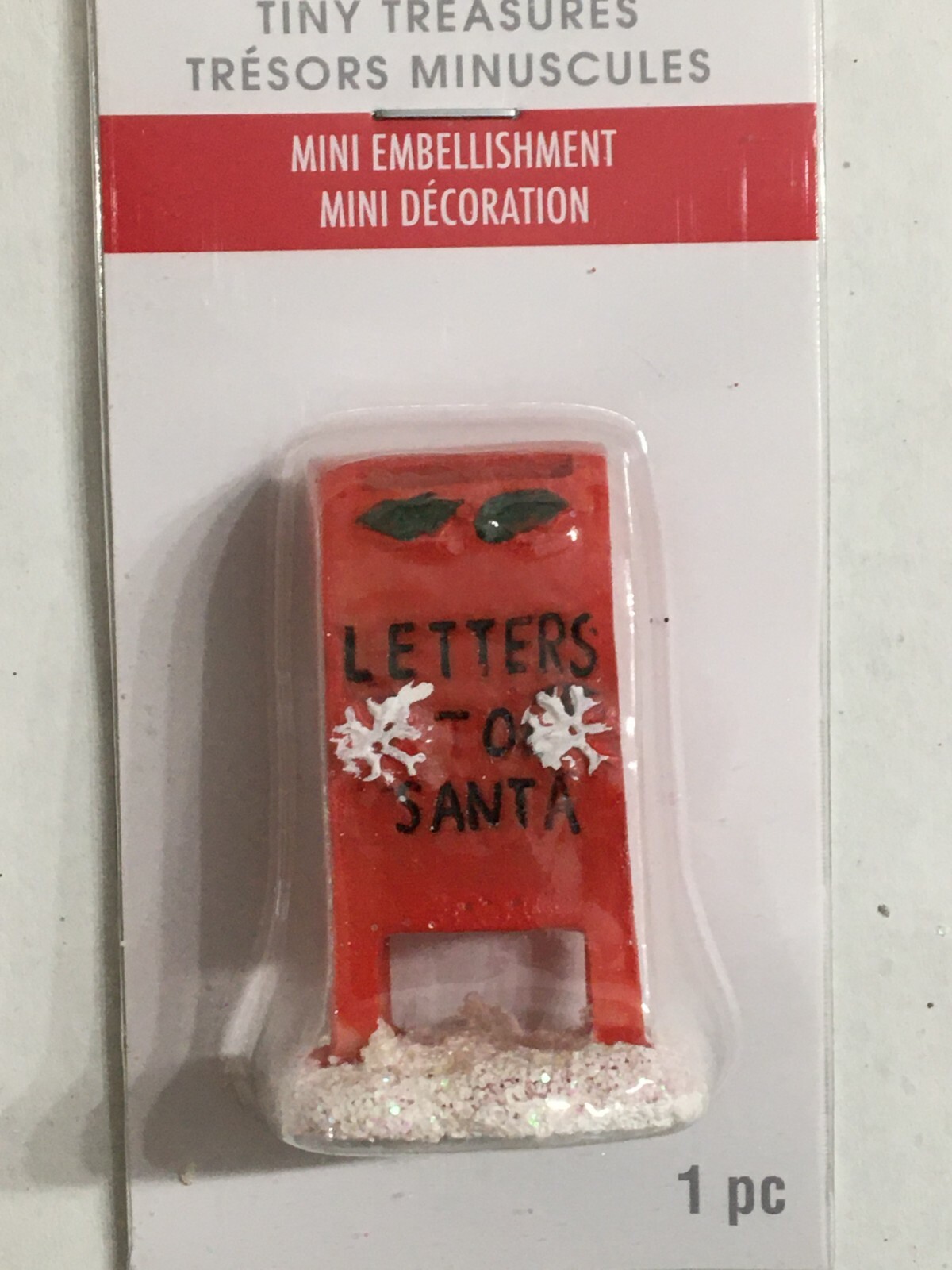 ASHLAND TINY TREASURES LETTERS TO SANTA MAILBOX DOLLHOUSE TRAIN VILLAGE