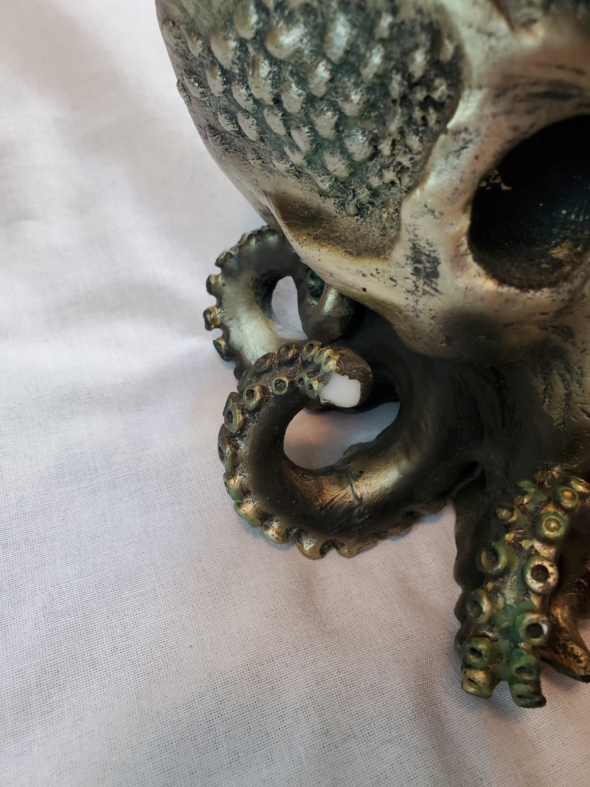 Pacific Giftware Lot Skeleton Skull Kraken Resin Statue Figure Halloween Decor
