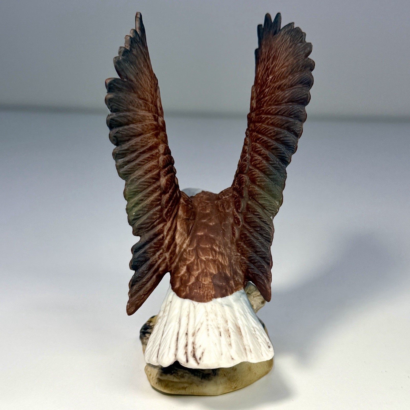 VTG David Grossman Design American Bald Eagle Figurine Soaring Bird of Prey 4”