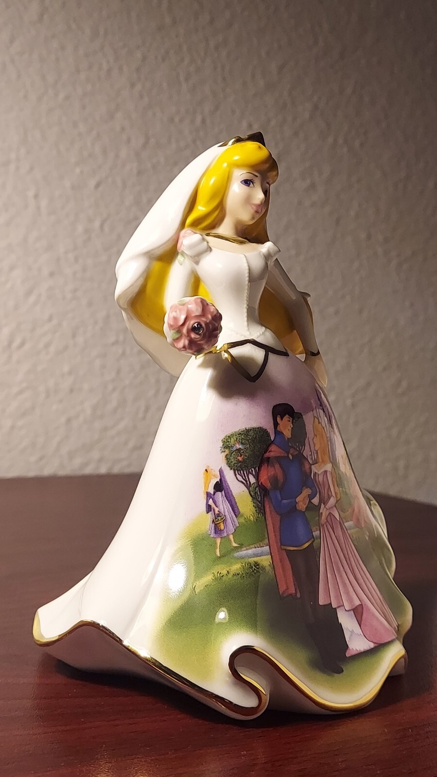The Bradford Exchange Happily Ever After Sleeping Beauty Figure NO BOX