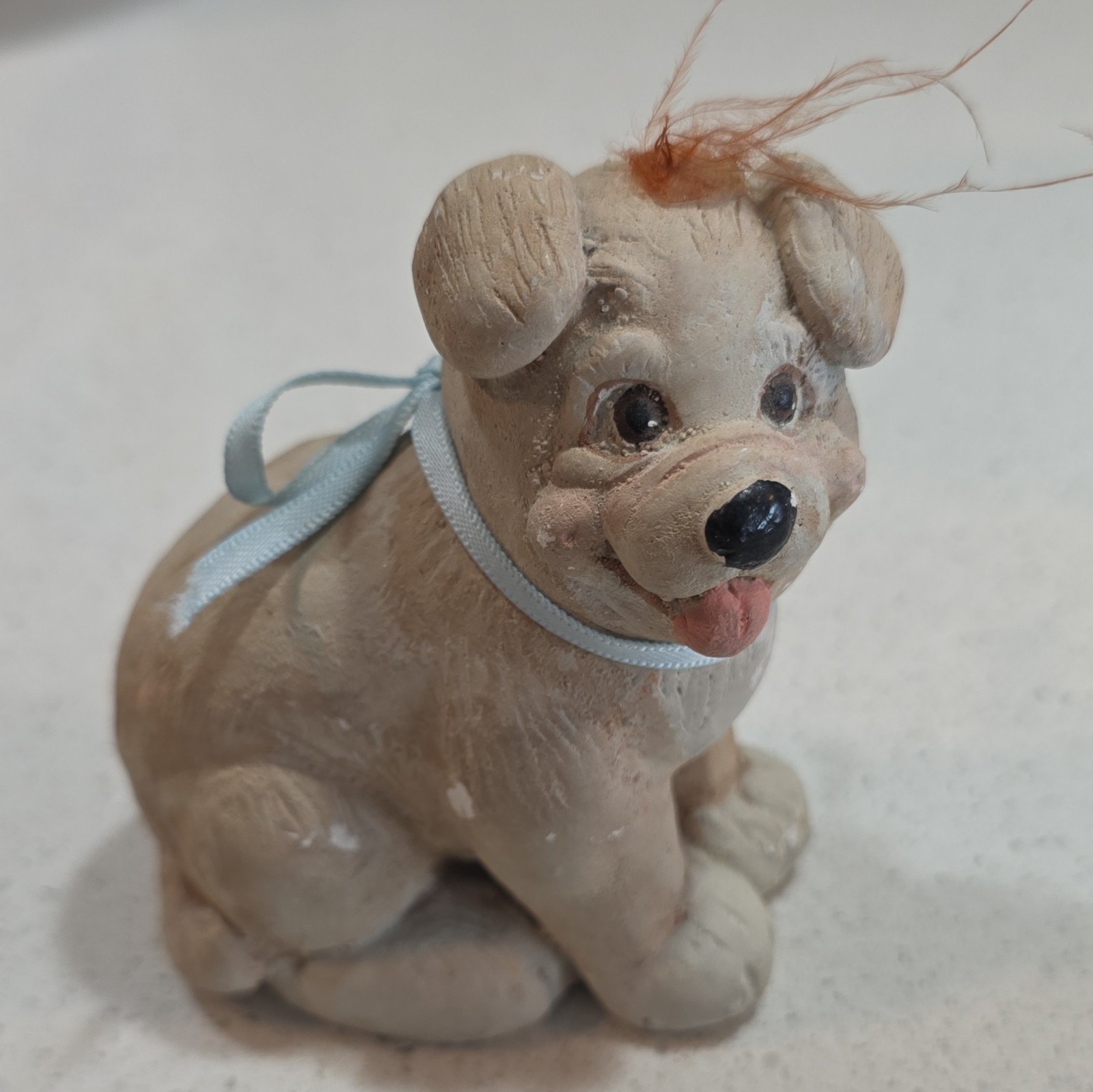 Cast Art Industries A Breed Apart Dog Figurine, Hand Painted Resin, Signed
