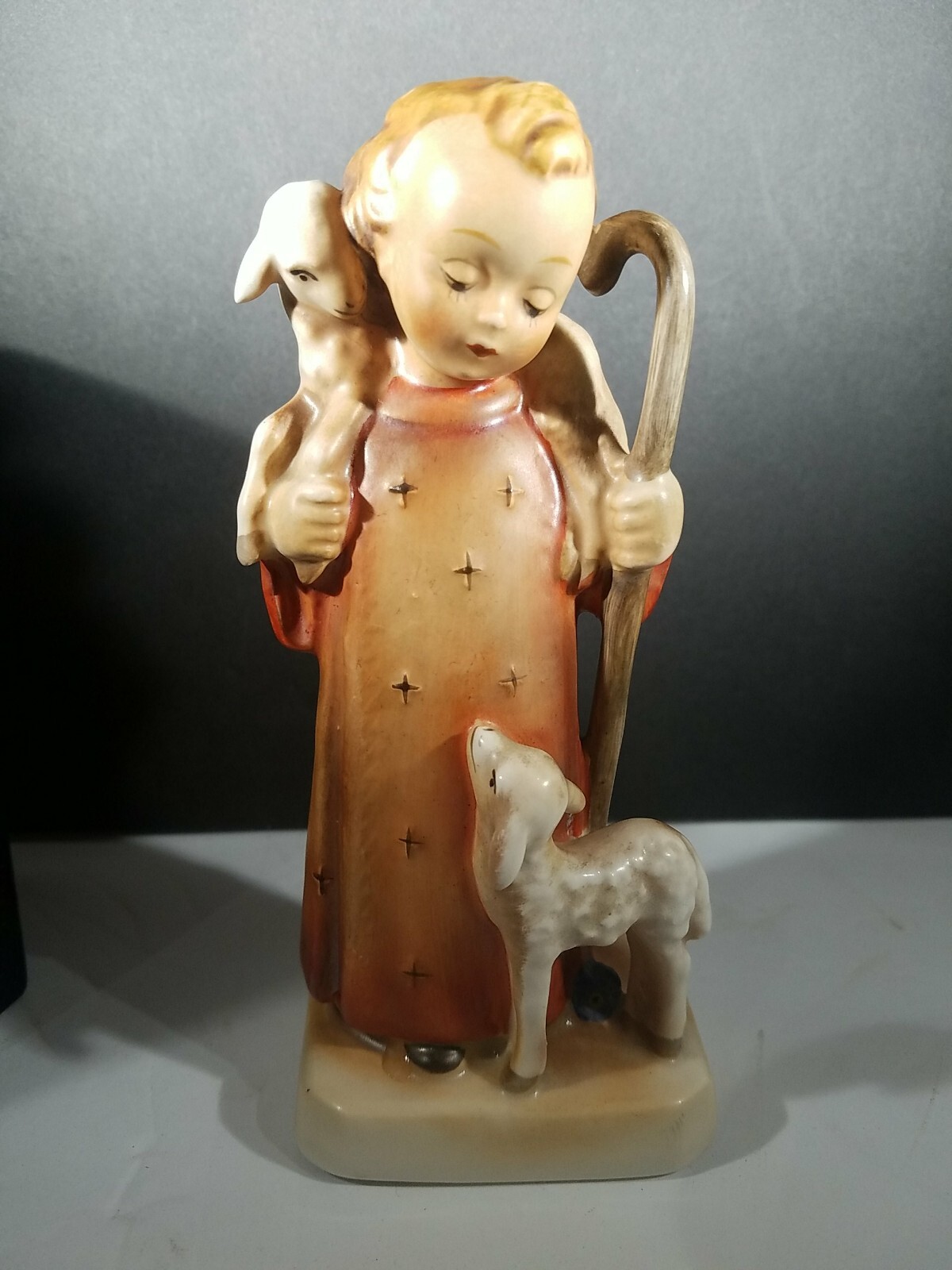1937 M I Hummel “Shepard Boy” Marked # 42/0 approx 6 x 2.5 x 2″