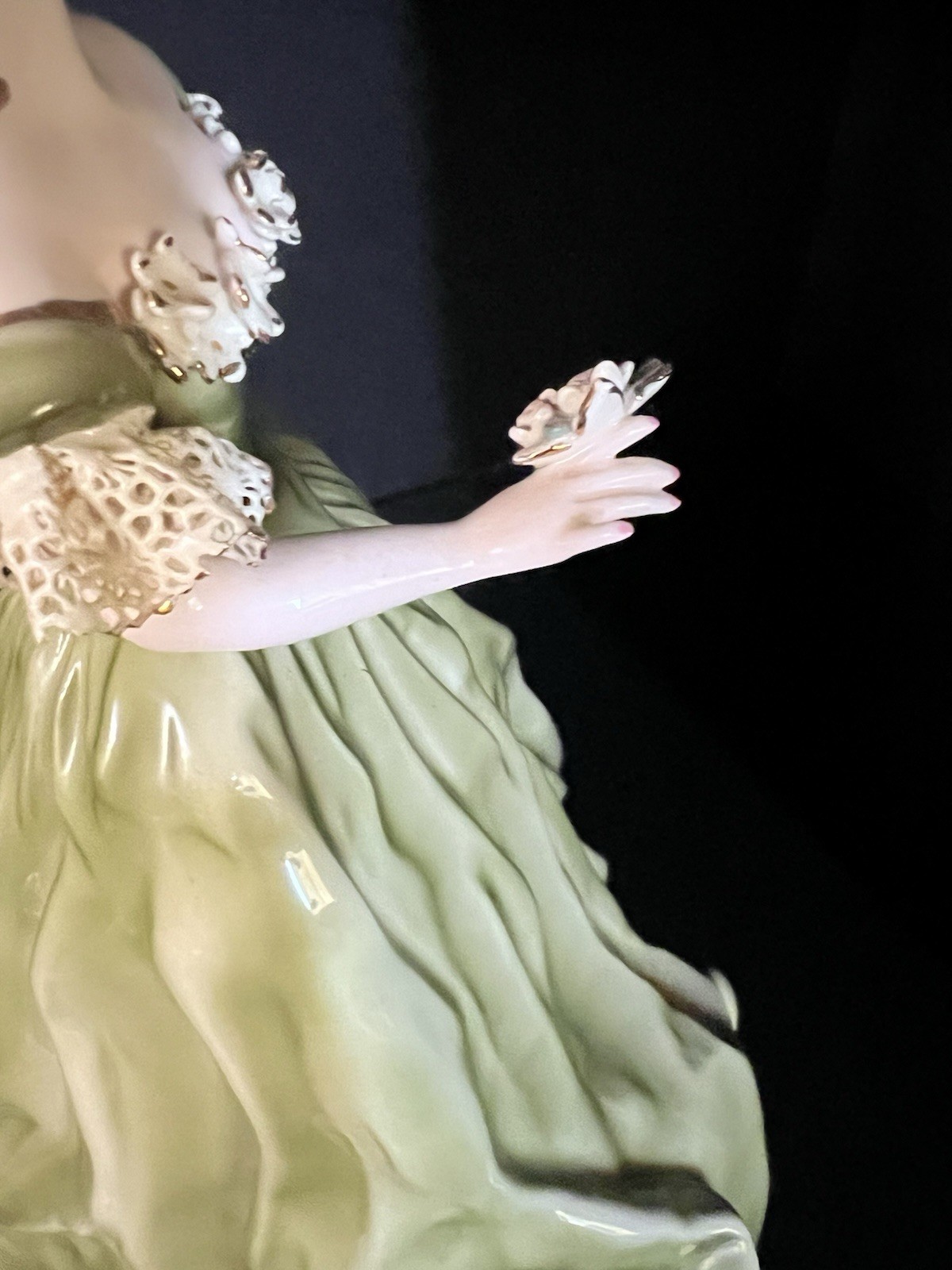 Florence Ceramics Deborah #2 Green 9.5″