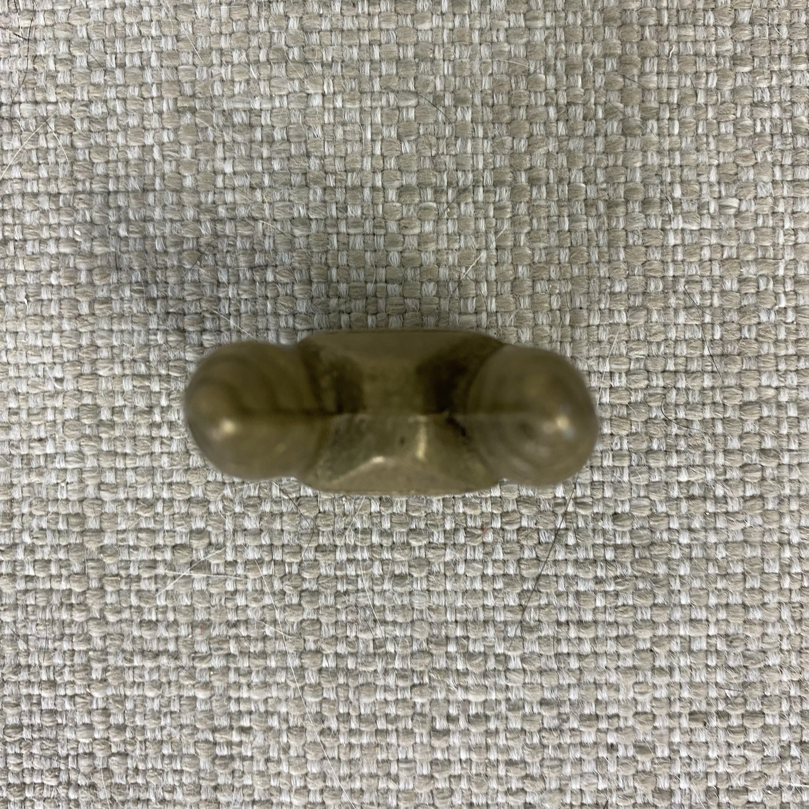 Vintage Solid Brass Miniature Building House Castle Temple 1.5″ Figurine