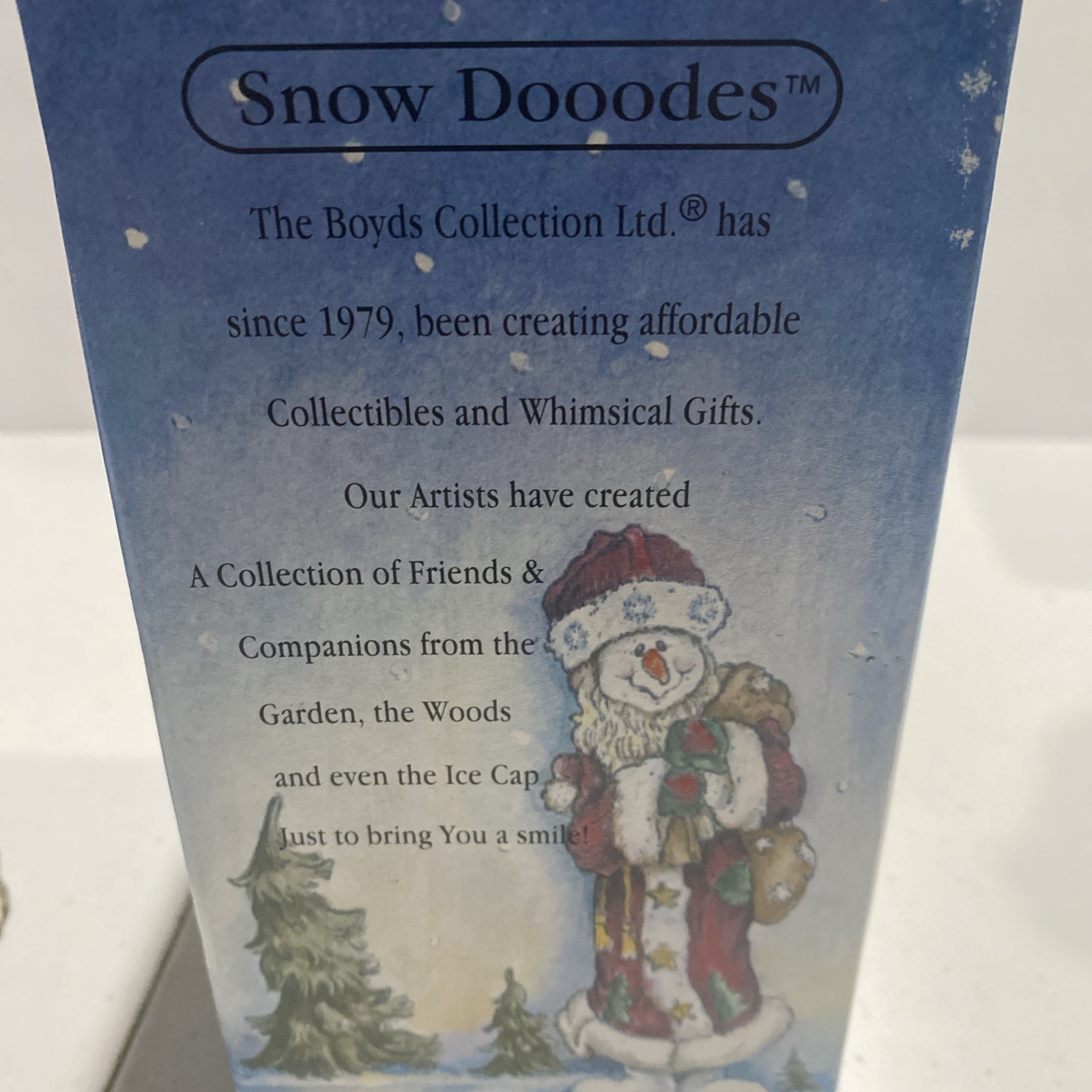 Snow Dooodes 2001 BOYDS #36517 Mrs G Clef Halfnote…Two Part Harmony