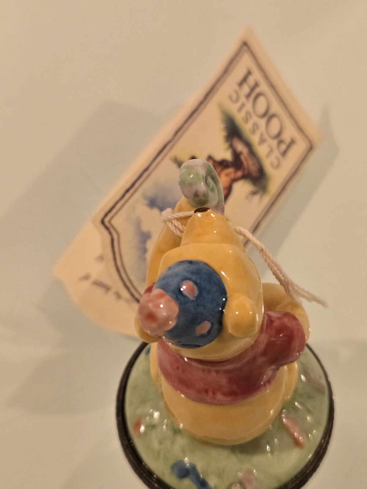 Midwest Of Cannon Falls Classic Pooh Birthday Celebration Hinged Trinket Box
