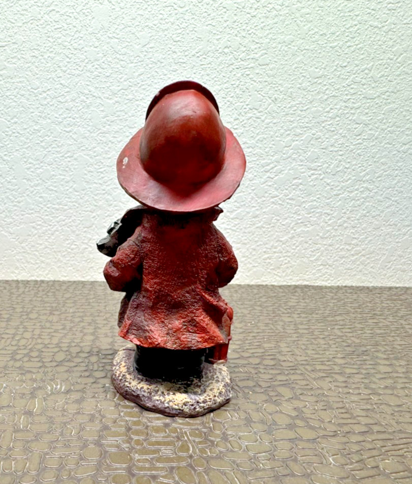 Firefighter Young Boy Figurine, Resin *