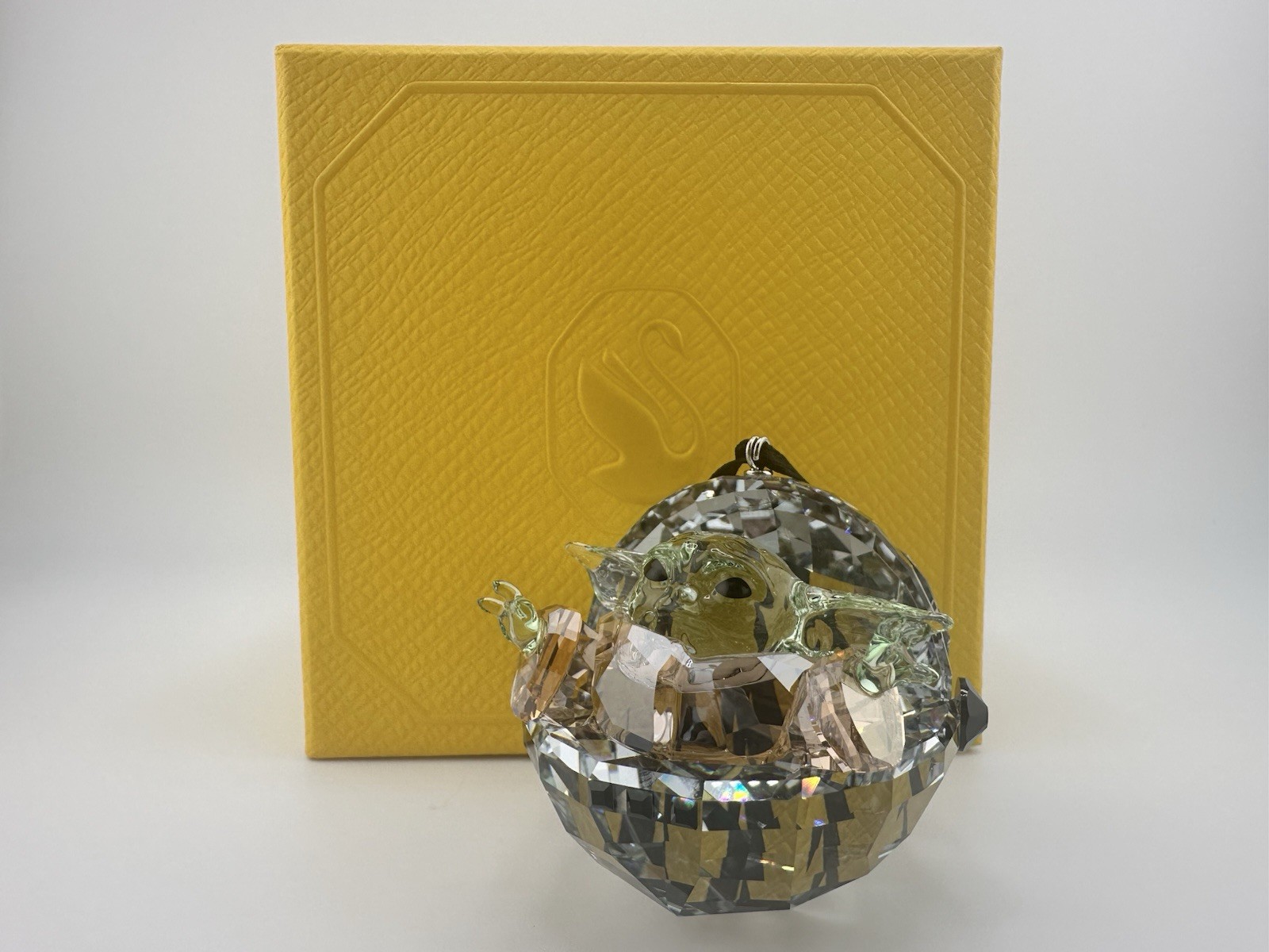 Swarovski Disney Star Wars The Mandalorian Grogu Baby Yoda Ornament