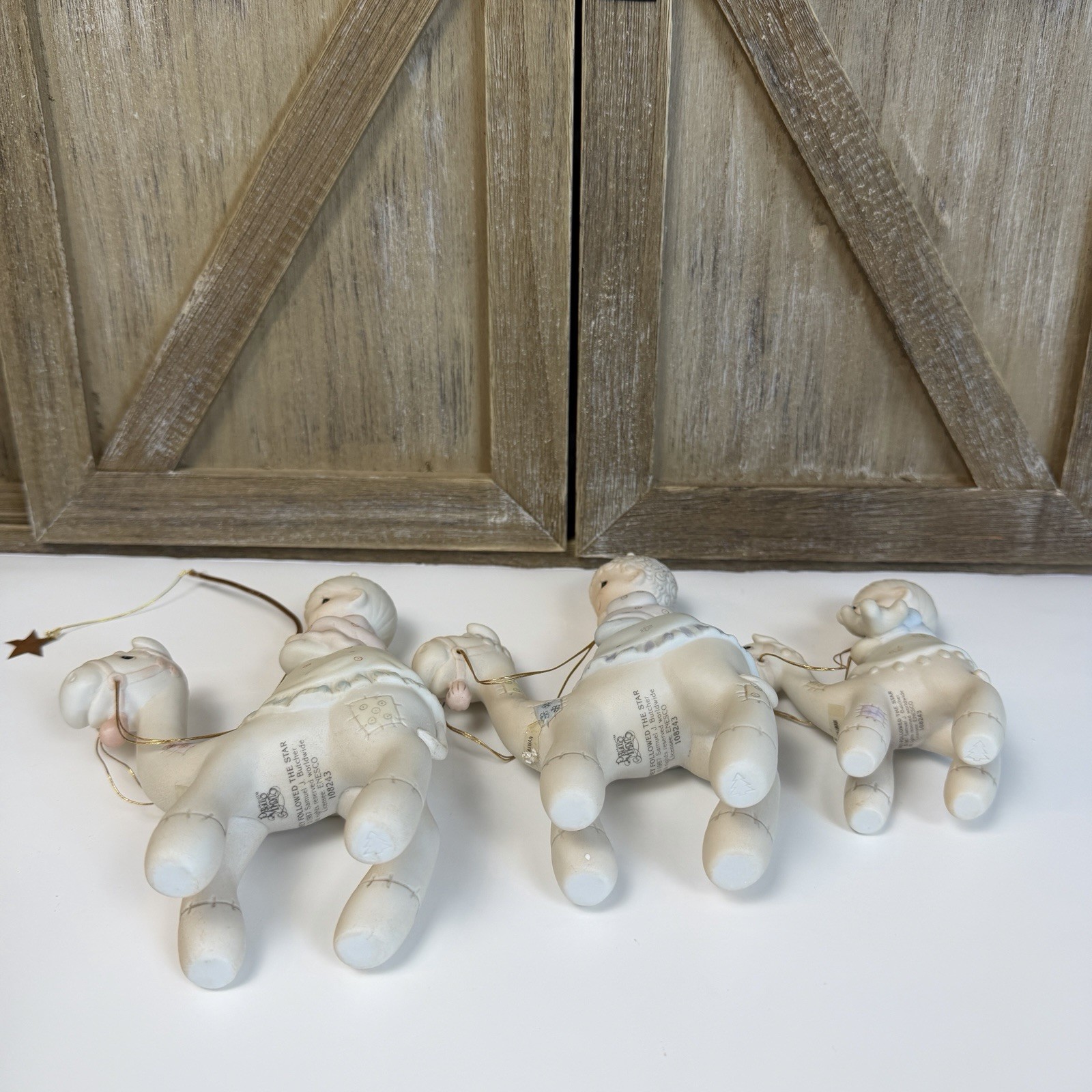 Precious Moments #108243 They Followed The Star Wisemen On Camels Nativity Set