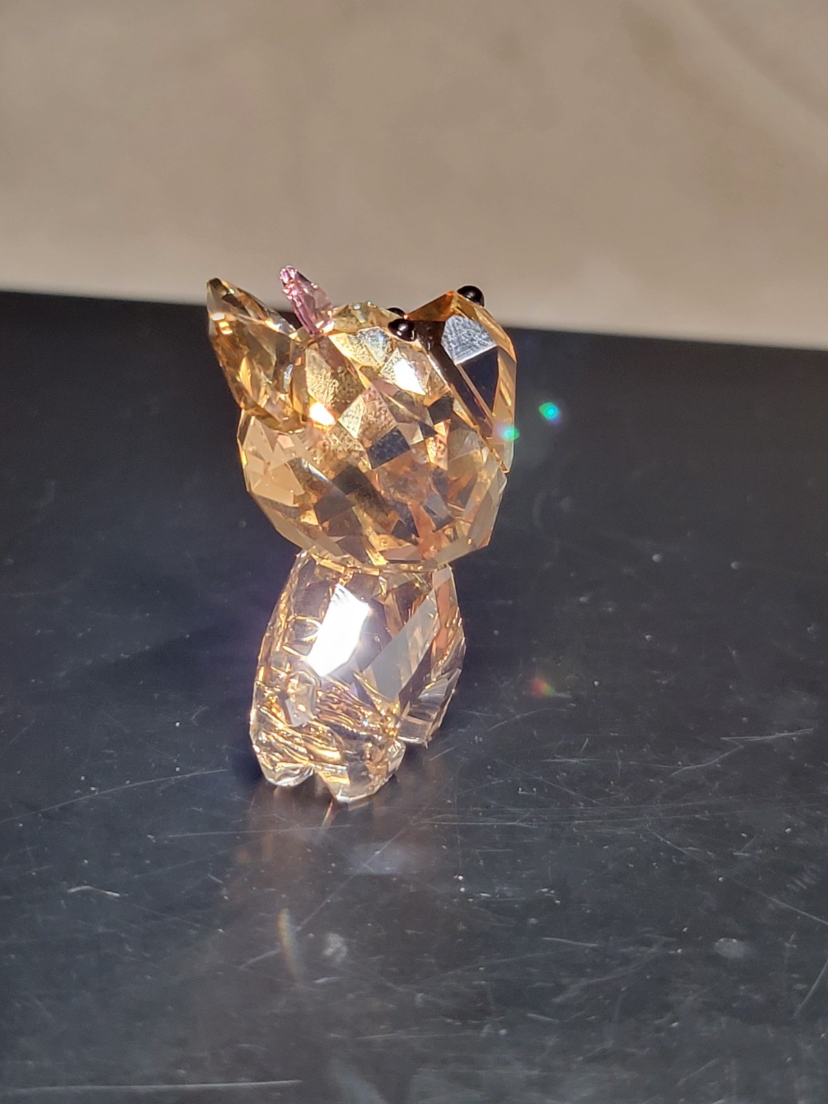 Swarovski Dixie Yorkshire Terrier 5063332 RARE RETIRED – No Box / Paperwork – #D