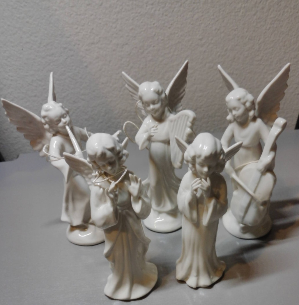 Set of 5 Dresden Angelic Orchestra “Vintage”