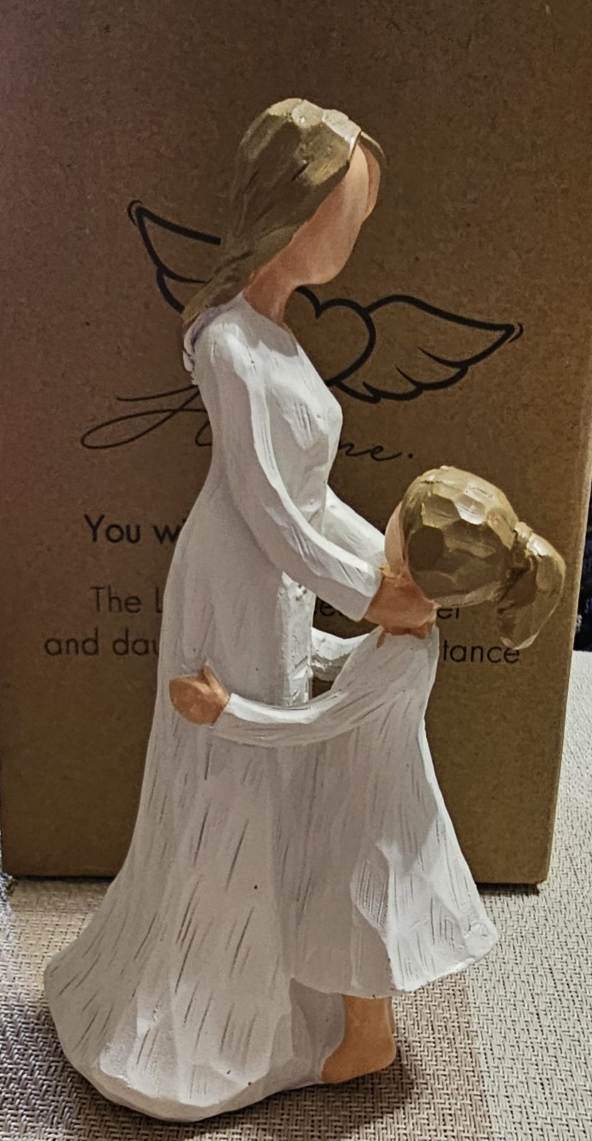 MotherDaughter Resin Figurine