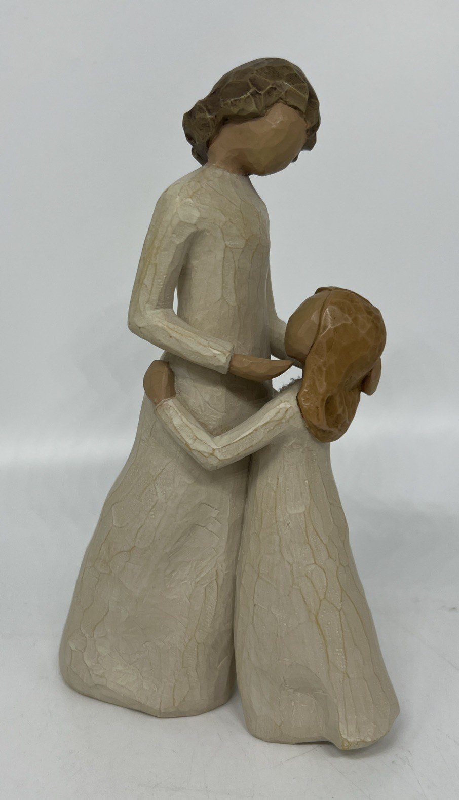 Demdaco Willow Tree Mother and Daughter Figurine Susan Lordi 2000 Retired 8”