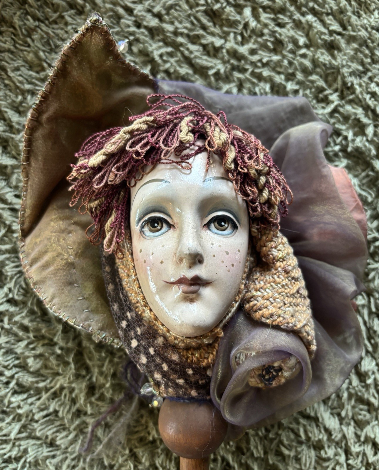 *VINTAGE SIR CEDRIC’S GOOD HEADS VICTORIAN LADY Rare! Nice Condition!