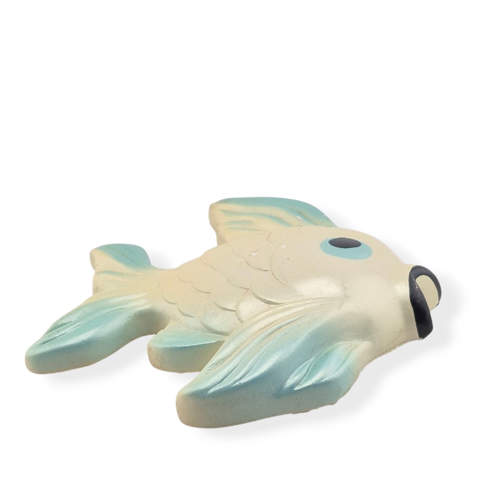 Vtg 1960 Miller Studio Chalkware And Ceramic Wall Fish Lot Of 2