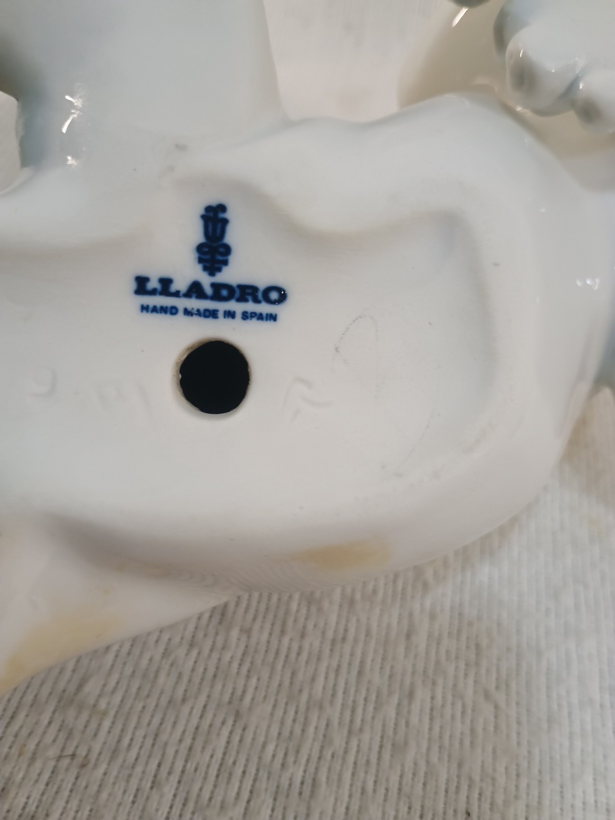 Lladro Old Dog 1067 Blood Hound 10 ” Long Retired 1978 Handmade In Spain