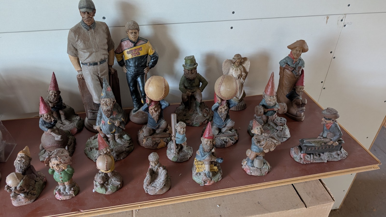 Tom Clark Gnome Figures Lot Of 19 1980s 1990s