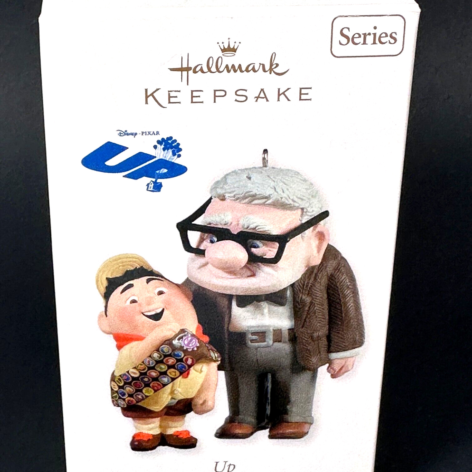 Disney Pixar Legends Movie UP Carl and Russel Hallmark Keepsake Ornament 2011