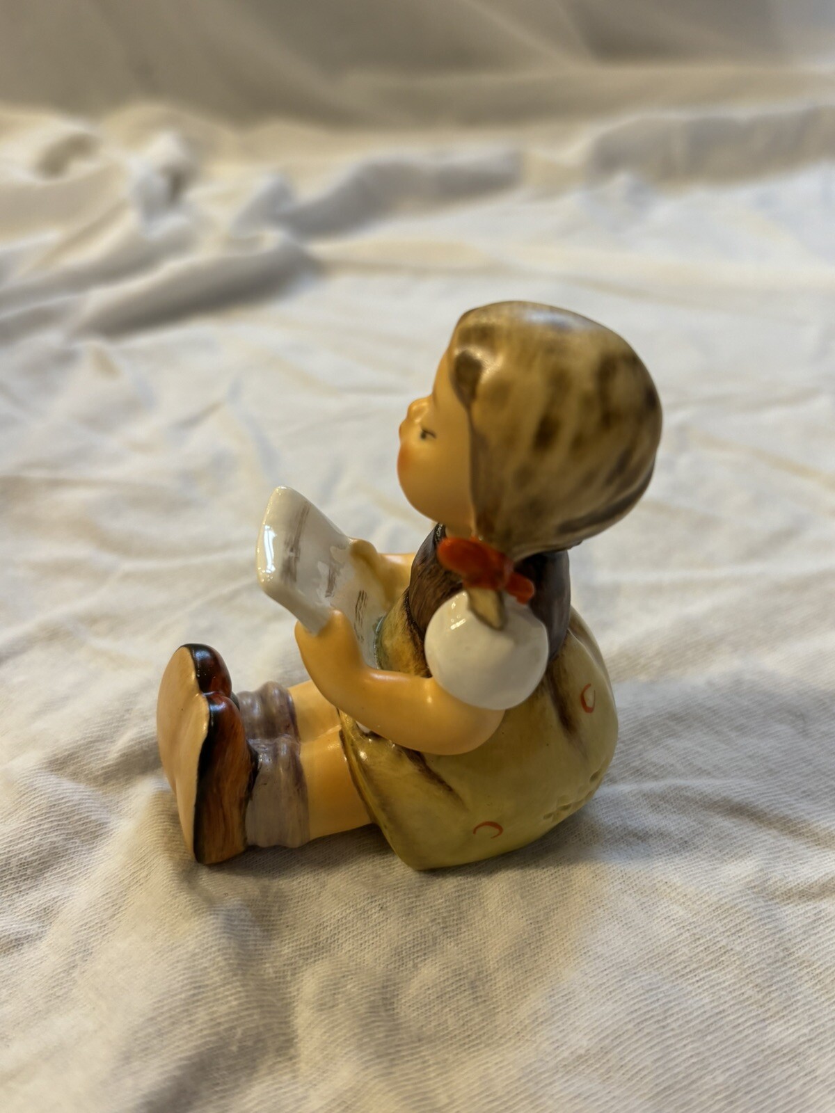 Hummel “Girl With Sheet Of Music” Figurine In Original Box -2-3/8” Tall