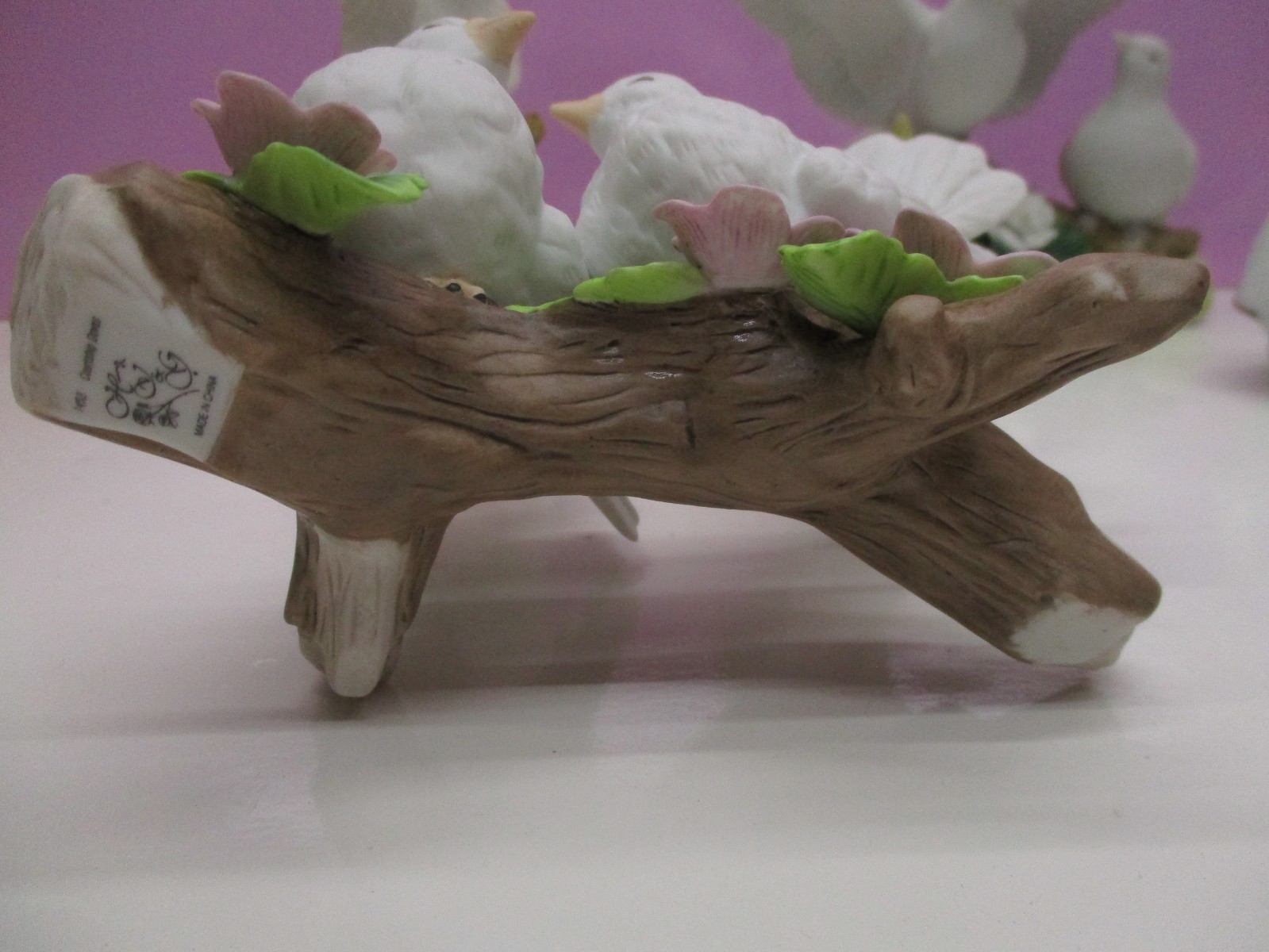 Vtg Lot Of 6 Home Interiors & More Porcelain White Doves~ SEE PHOTOS For Brands