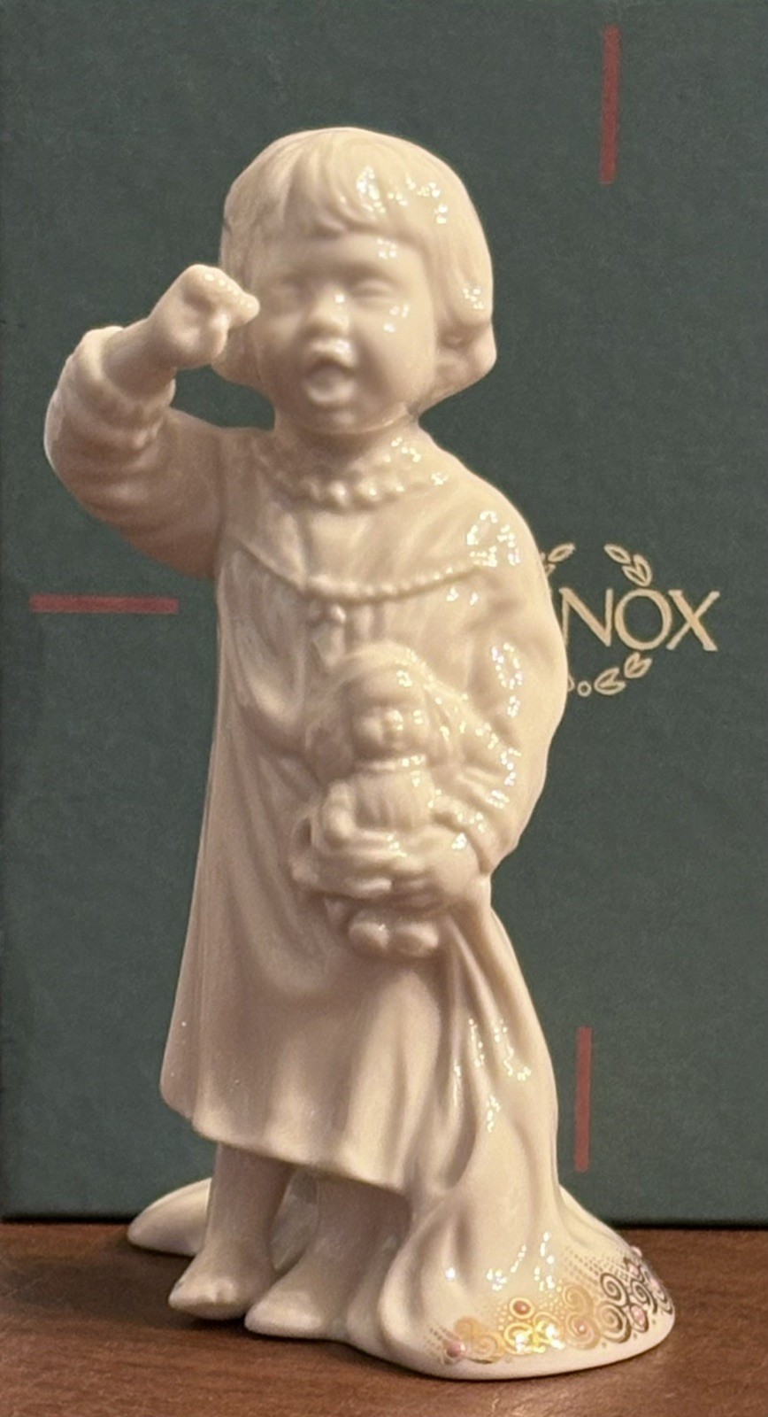 Lenox China Jewels Collection Little Dream Figurine Sculpture 1995 Mint In Box