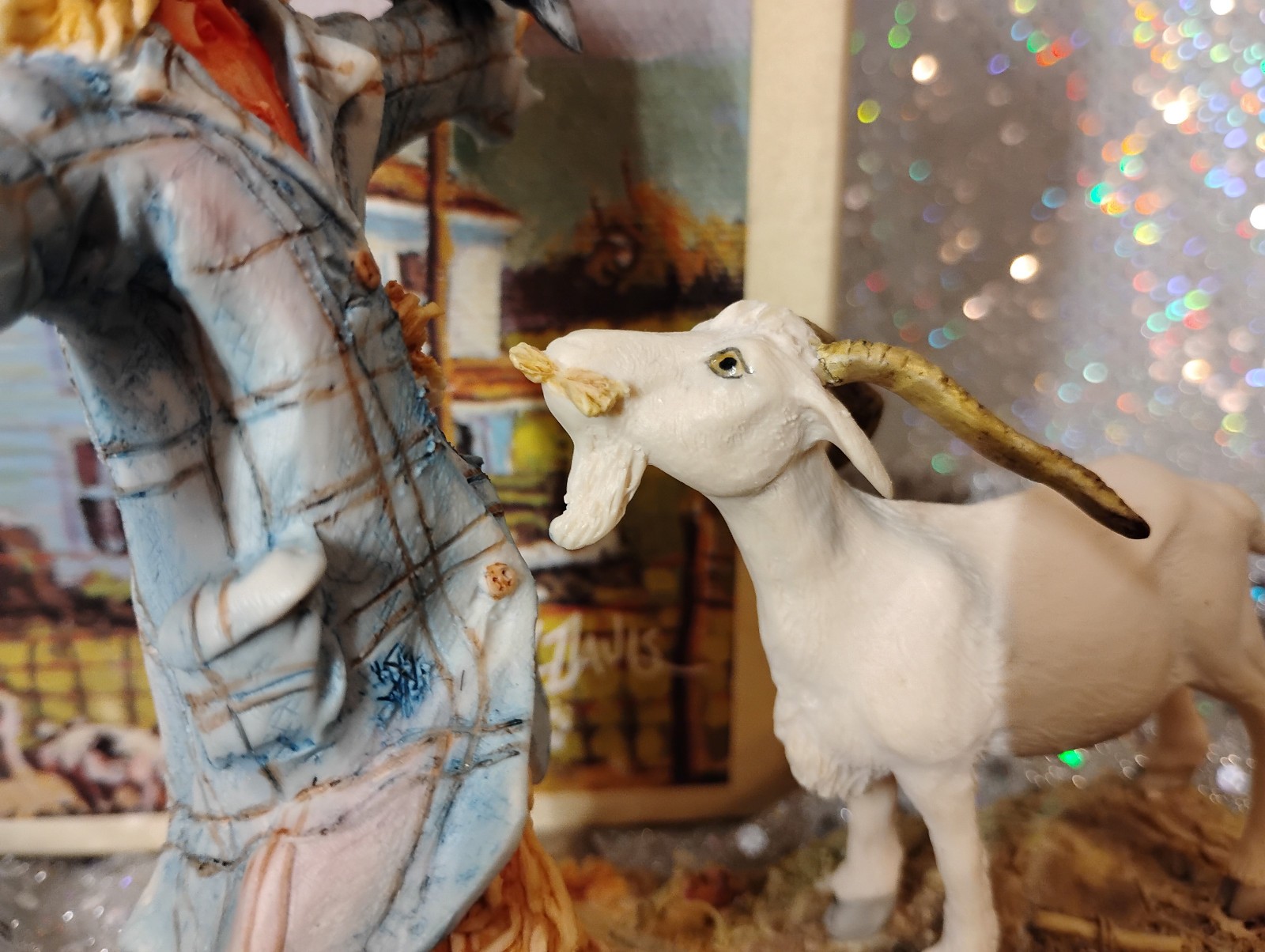 Lowell Davis “The Last Straw” Hand Painted Sculpted Figurine 1989 With Box
