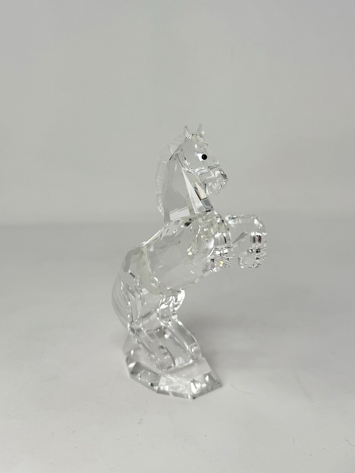 Swarovski Silver Crystal “White Stallion” Figurine W/Org. Box (B-871)