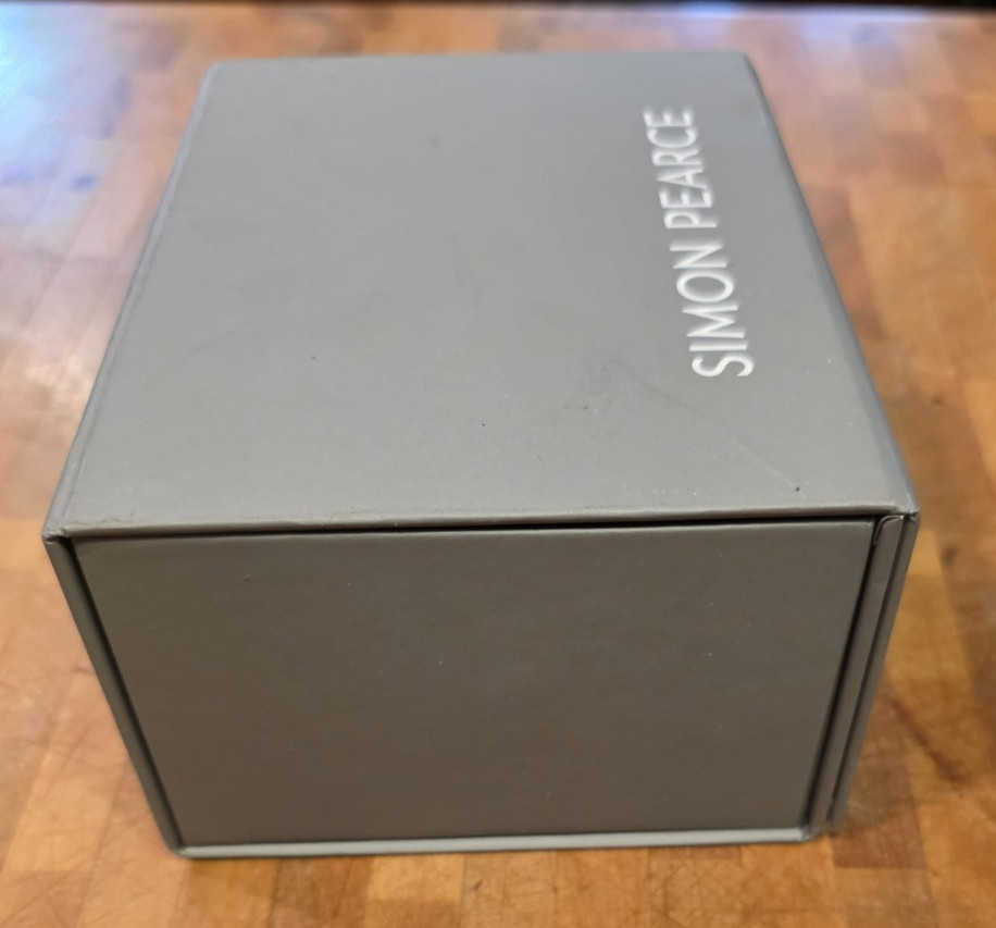 Simon Pearce EMPTY BOX ONLY for Crystal Angel or Similar w/Care Card FREE S&H