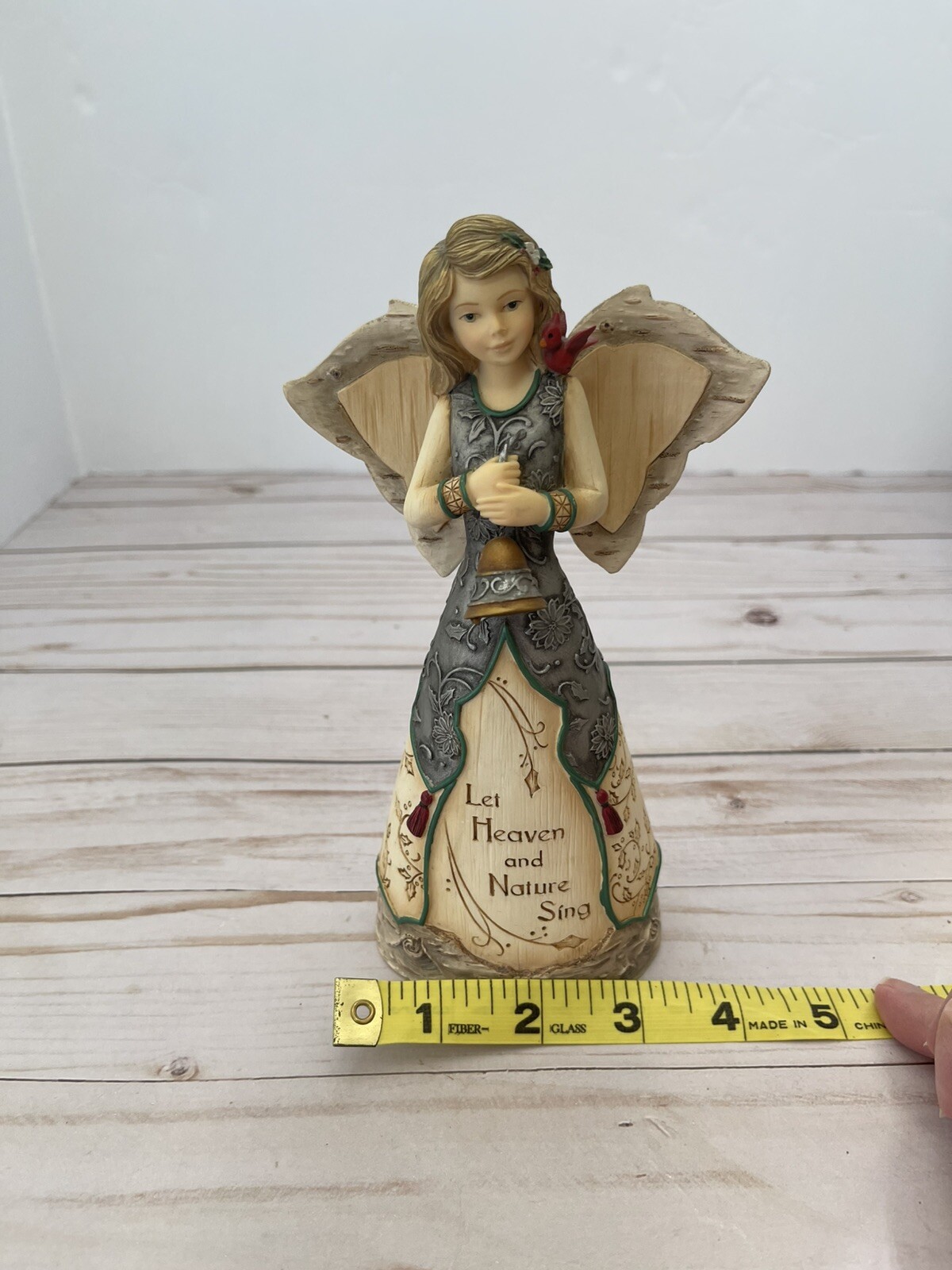 Elements Let Heaven And Nature Sing Angel Figurine 2007 Pavilion Gift Company
