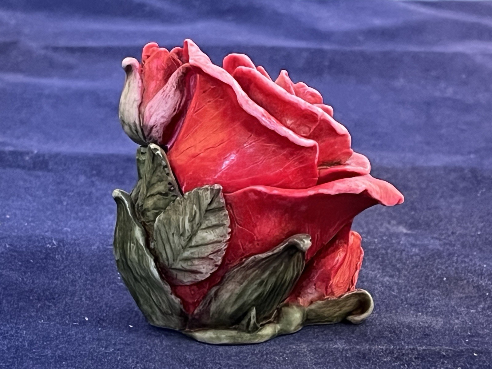 Harmony Kingdom~ Limited Edition~ SINGLE RED ROSE ~NIB~Made UK~Signed~First Rose