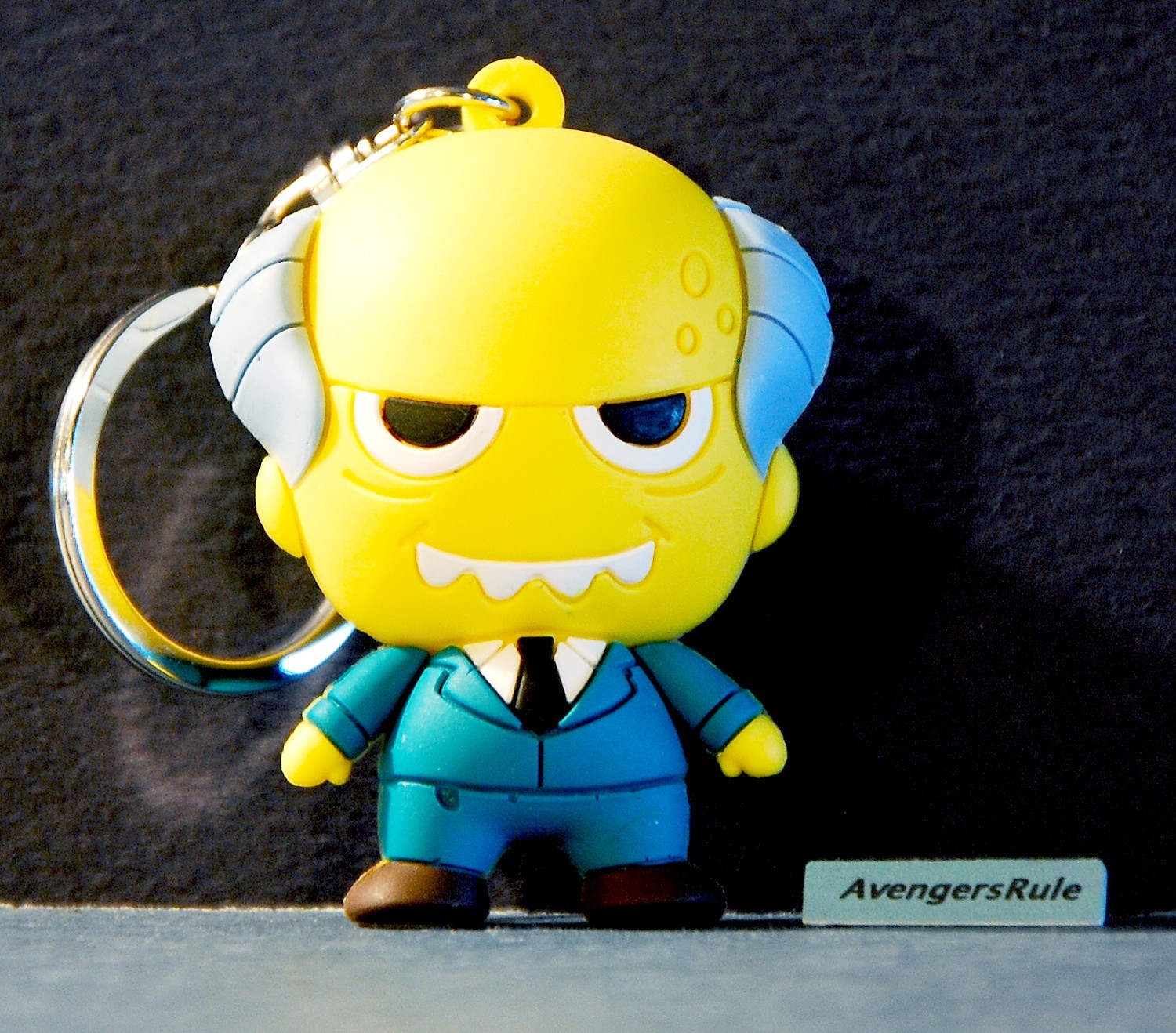 The Simpsons Collectors Figural Keyring Series 1 3 Inch Mr. Burns