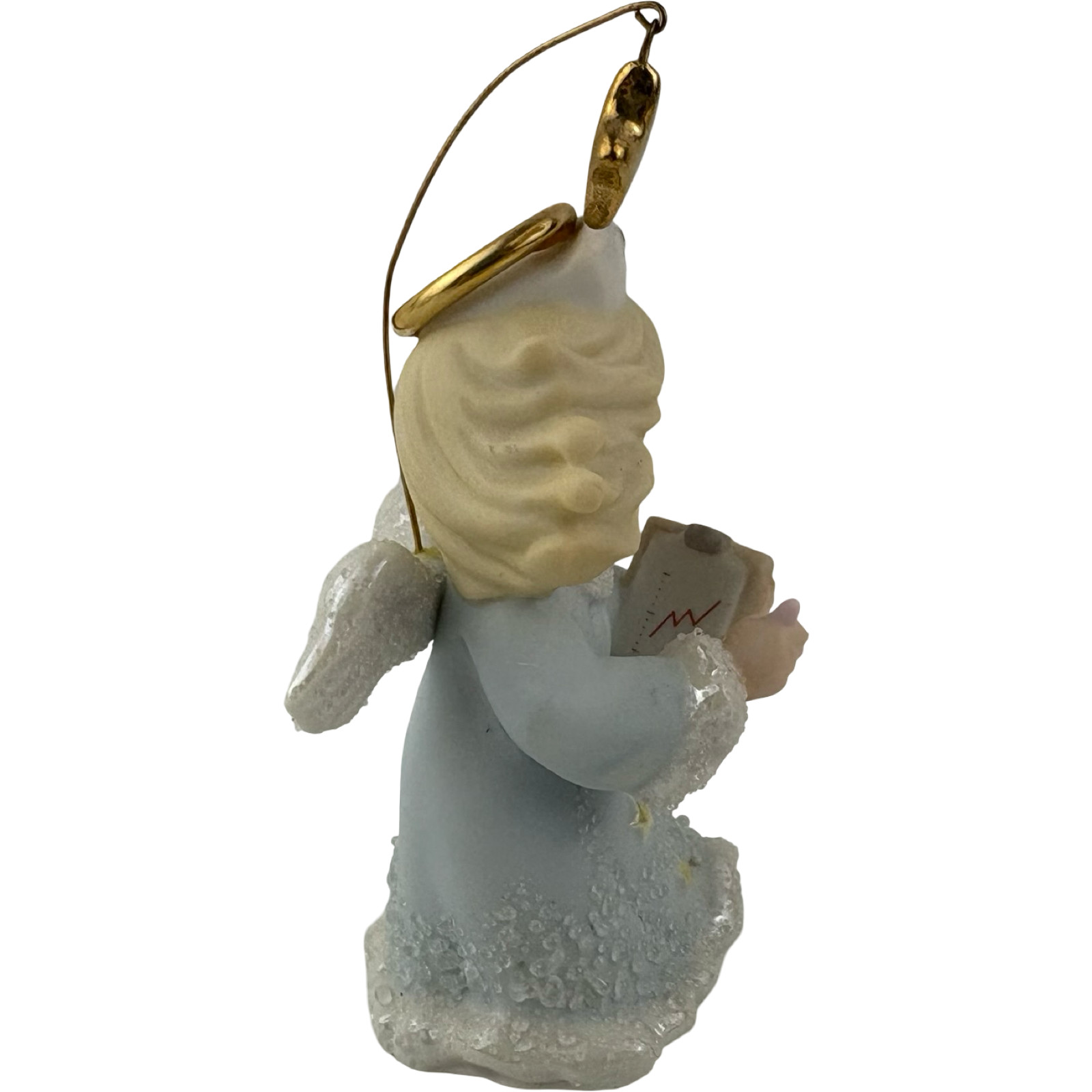 Enesco Figurine Heavenly Kingdom Nurse Angel VTG 1996 Shimmering Gold Star