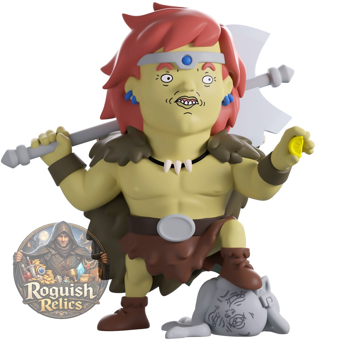 Dungeon Soup – Barbarian Youtooz Vinyl Figure, NEW RARE, Sold Out, YouTube plush