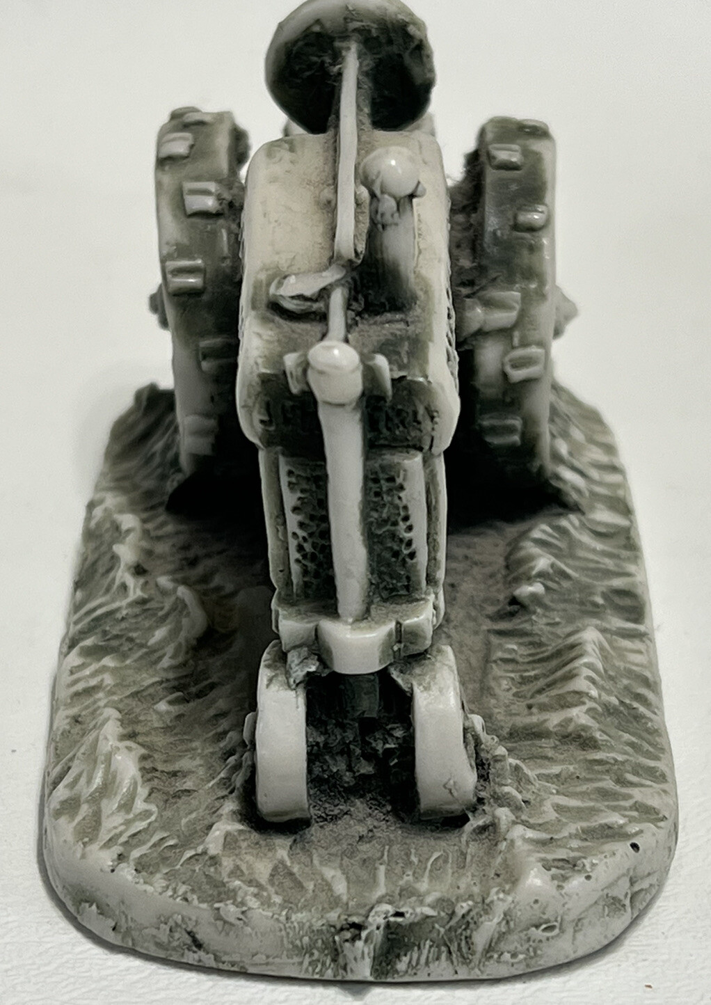 Poppin John Limited Edition Georgia Marble Tractor Figure/Sculpture #610