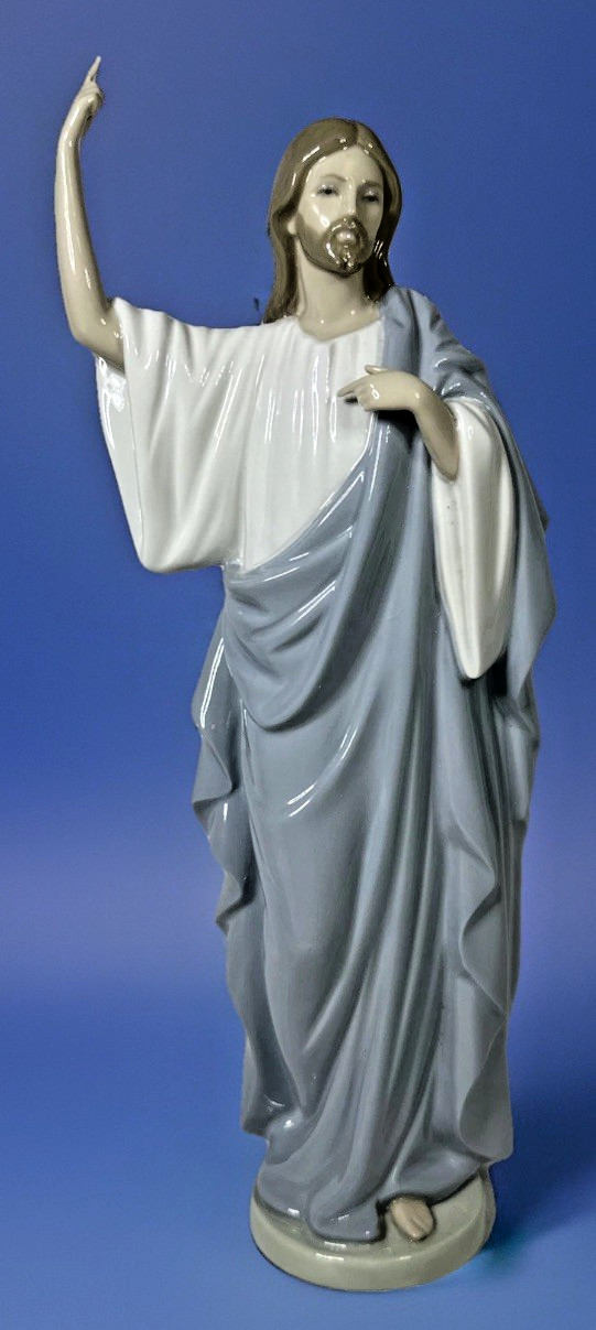 Lladro Fine Porcelain Nao Figurine #427 ~ Jesus Of Nazareth 12.5″ ~ Rare Vintage