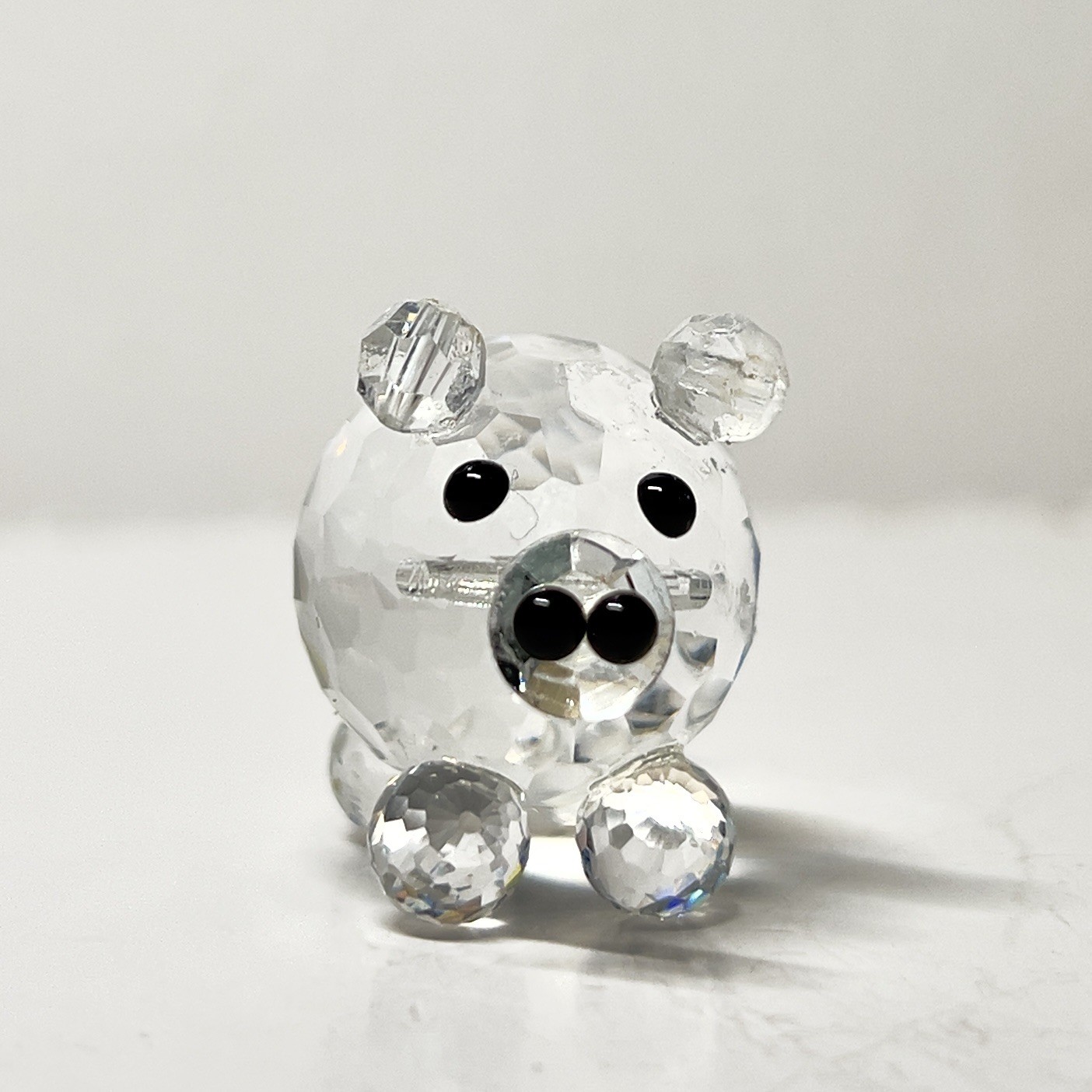 🐷 VINTAGE RARE Swarovski Crystal Piglet. Excellent Condition. Retired item