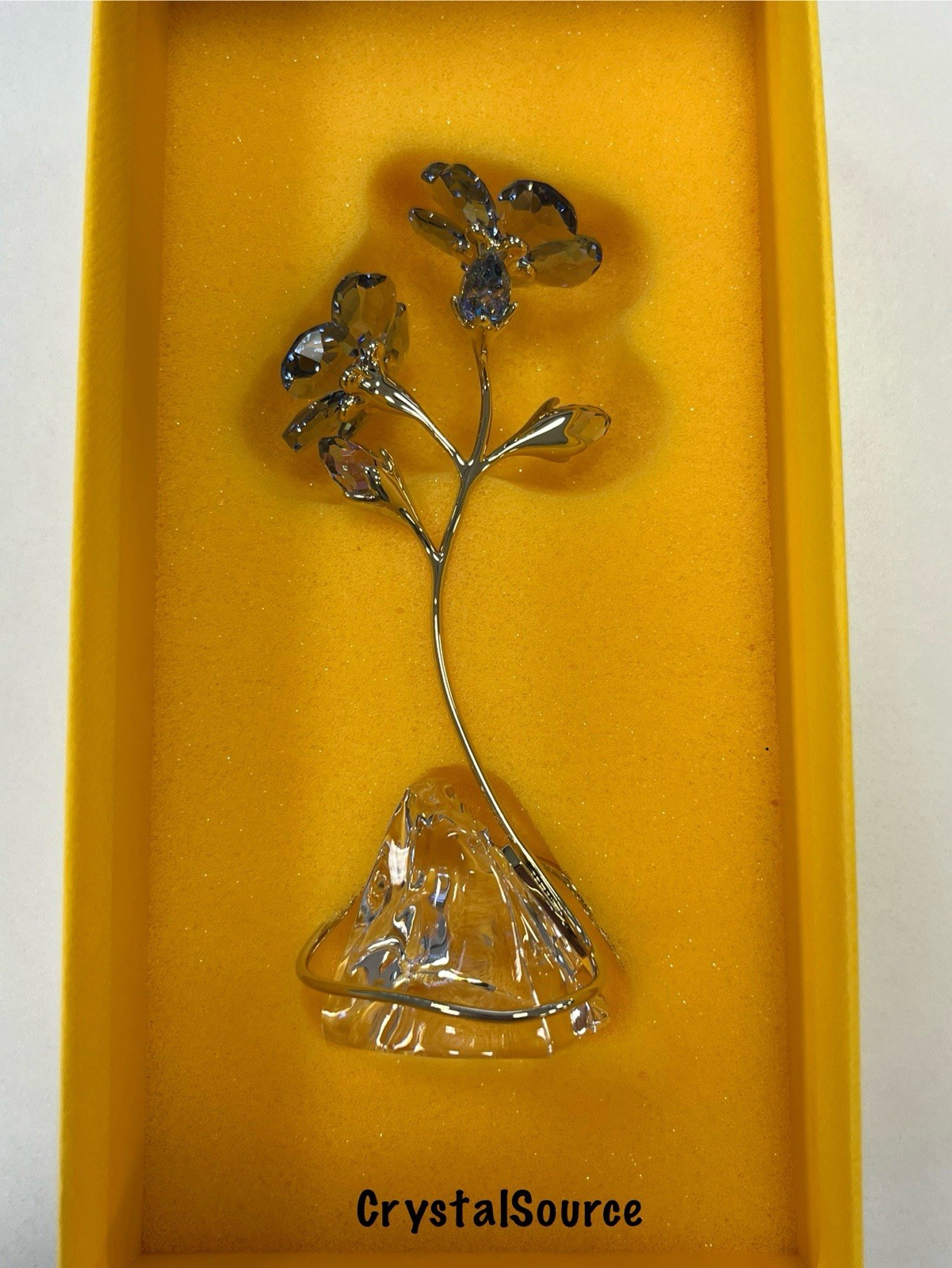 Swarovski Crystal Florere ROZANNE Geranium Flower Figurine 5693143