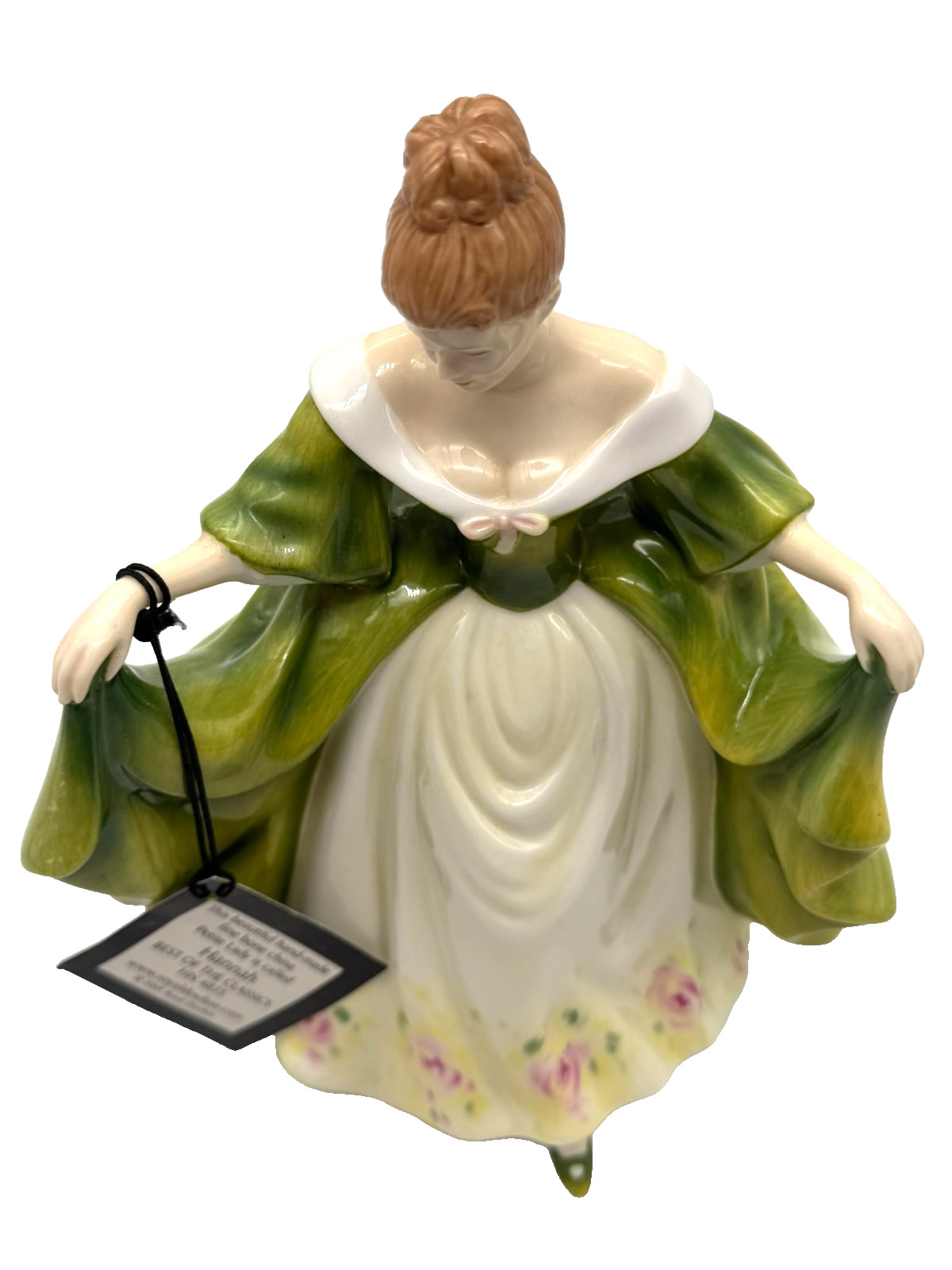 Vtg 2005 Royal Doulton Pretty Ladies HANNAH Figurine Bone China 6 3/4″ Tall