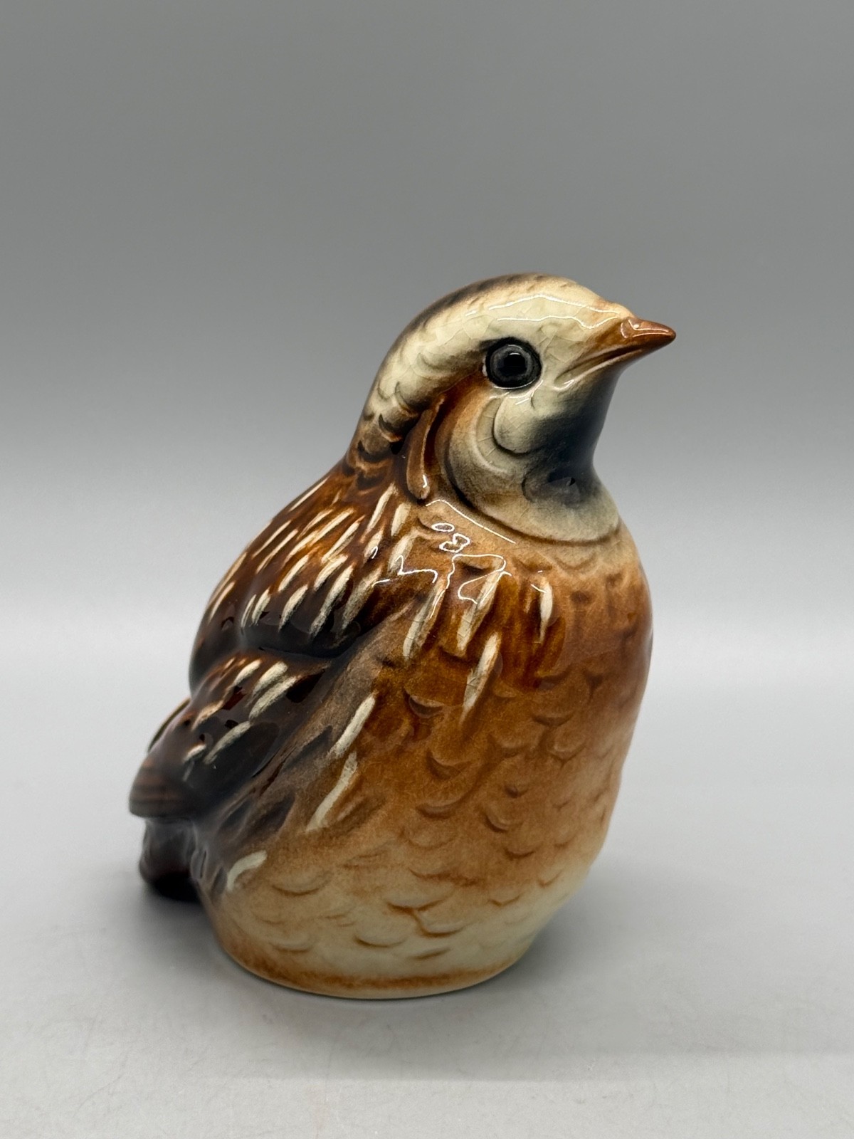 Vintage Goebel Quail Bird Figurine, Made In West Germany
