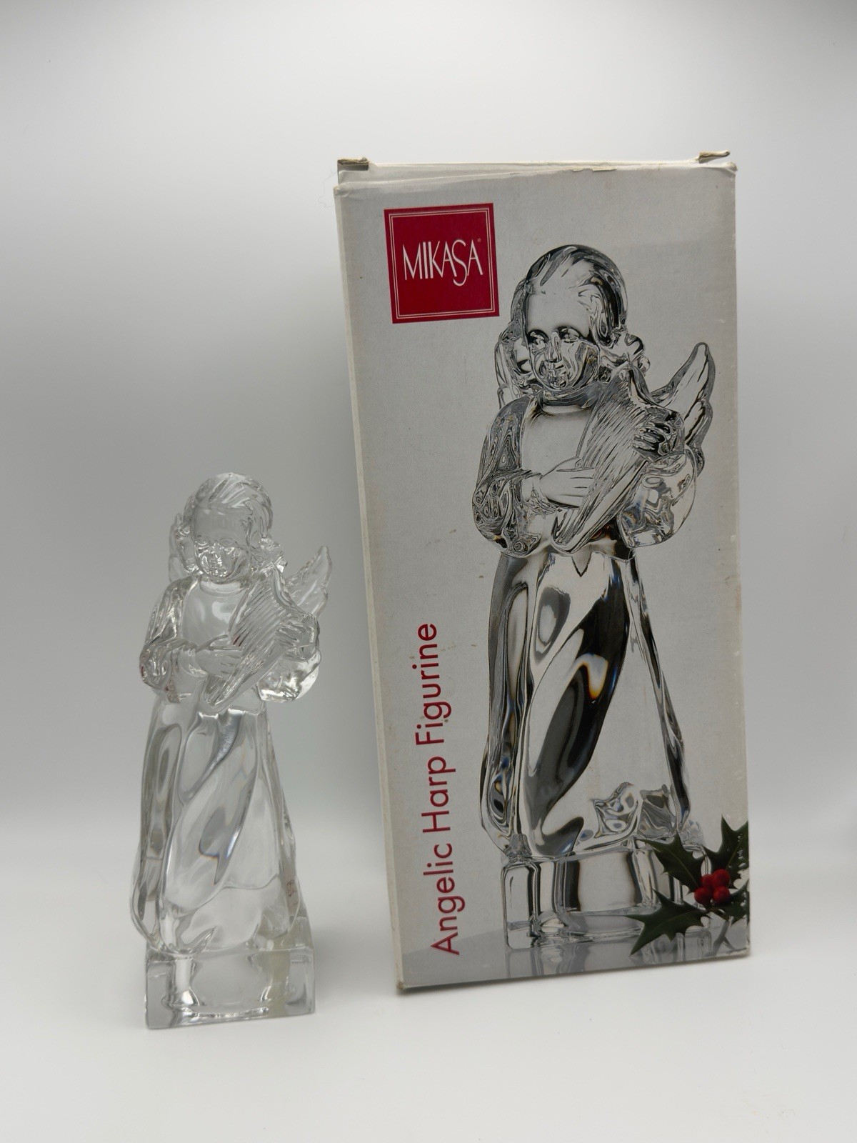 Mikasa Herald Collection Angelic Harp Figurine in Box
