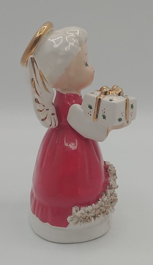 RARE Vintage Fine A Quality Japan December Christmas Angel Porcelain Figurine